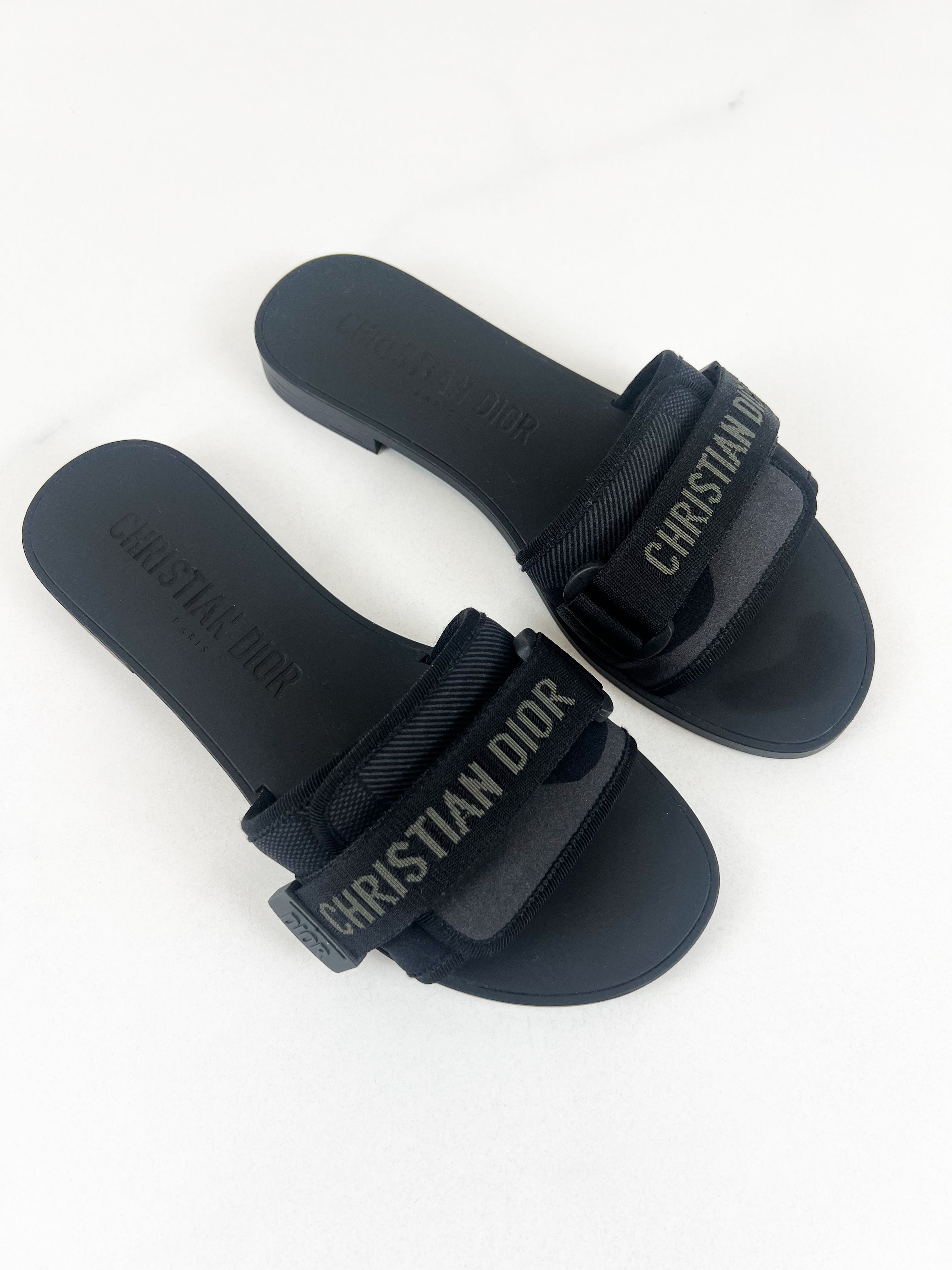 Christian Dior Revolution Slides Size 39