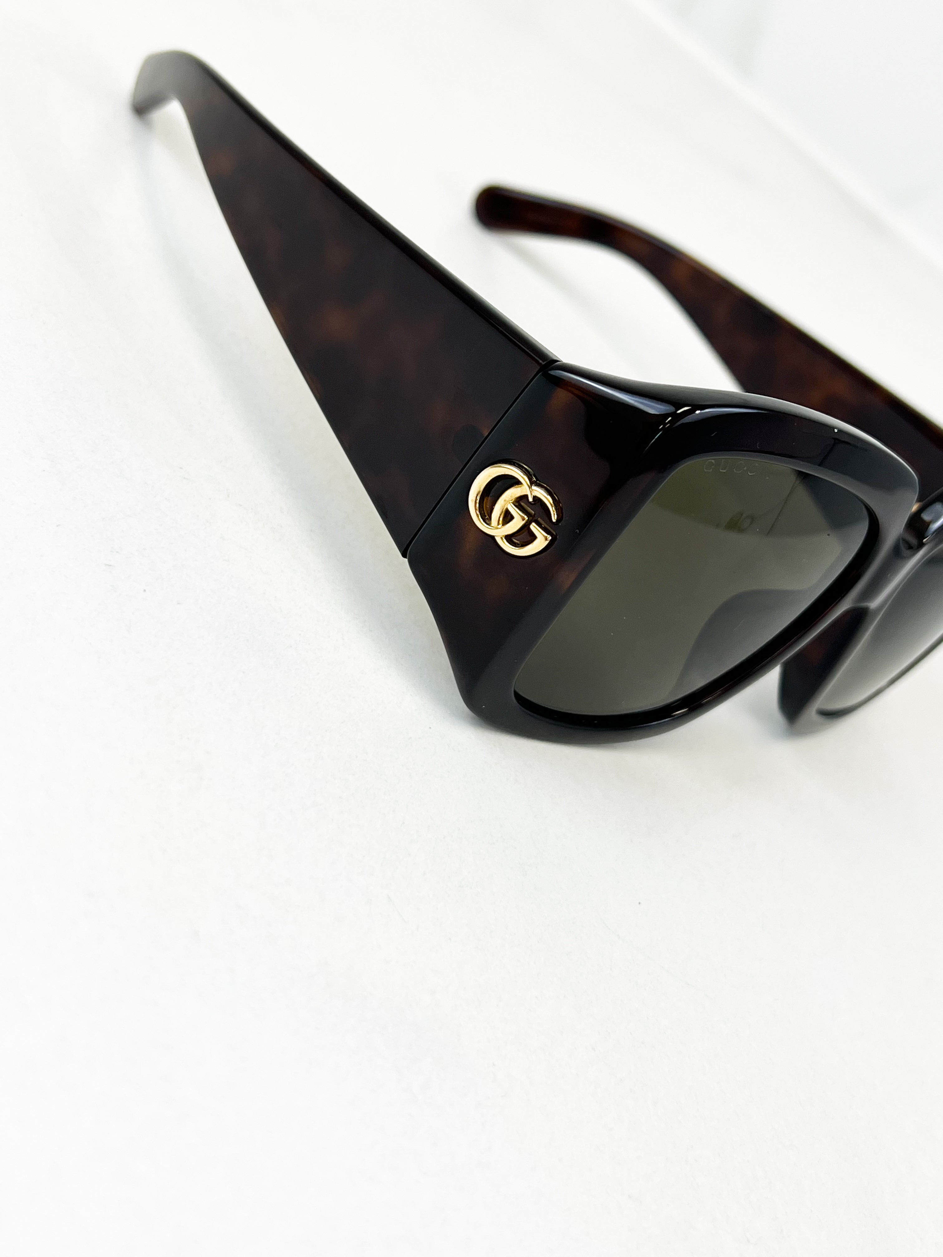 Gucci GG Logo Black Sunglasses