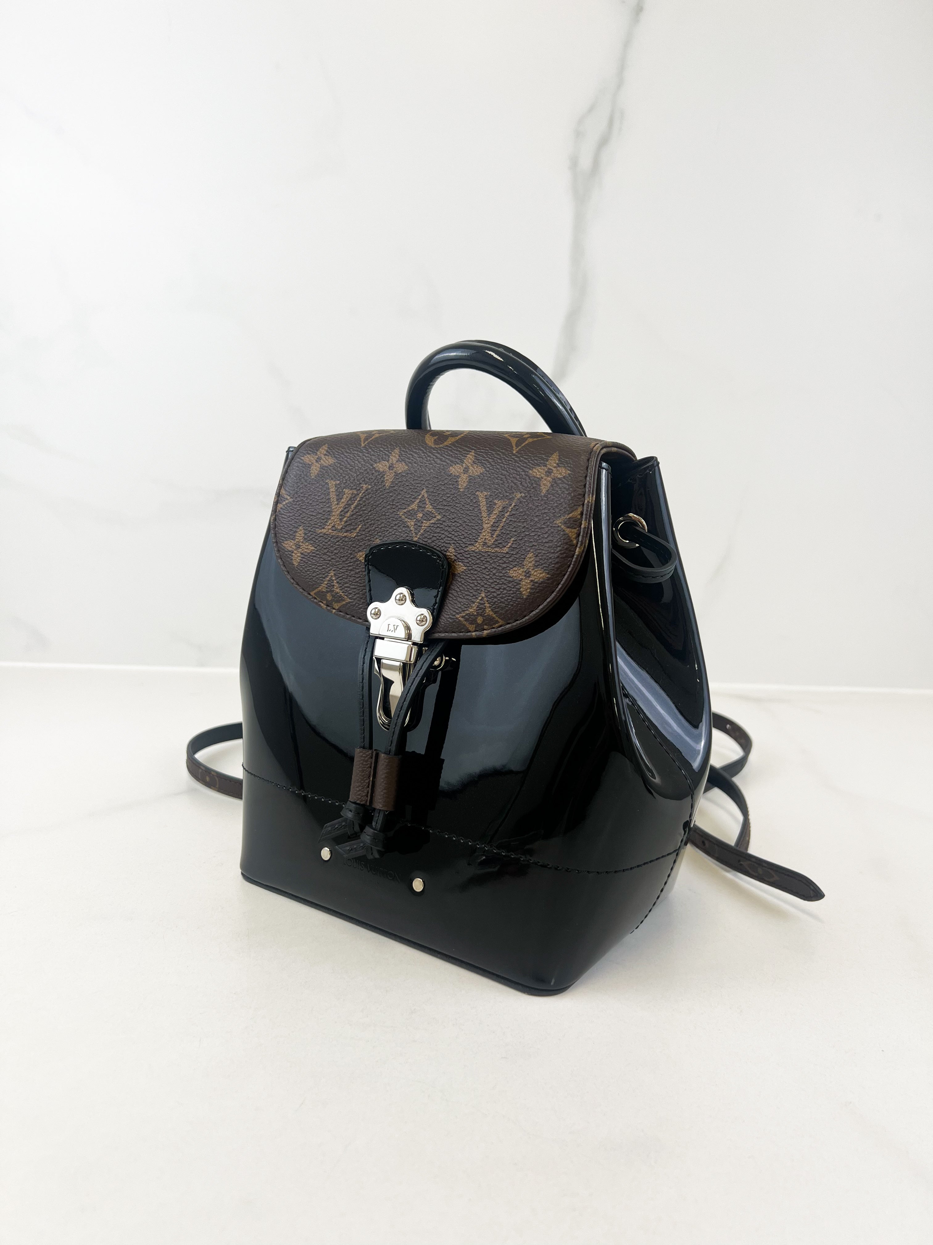 Louis Vuitton Patent Backpack