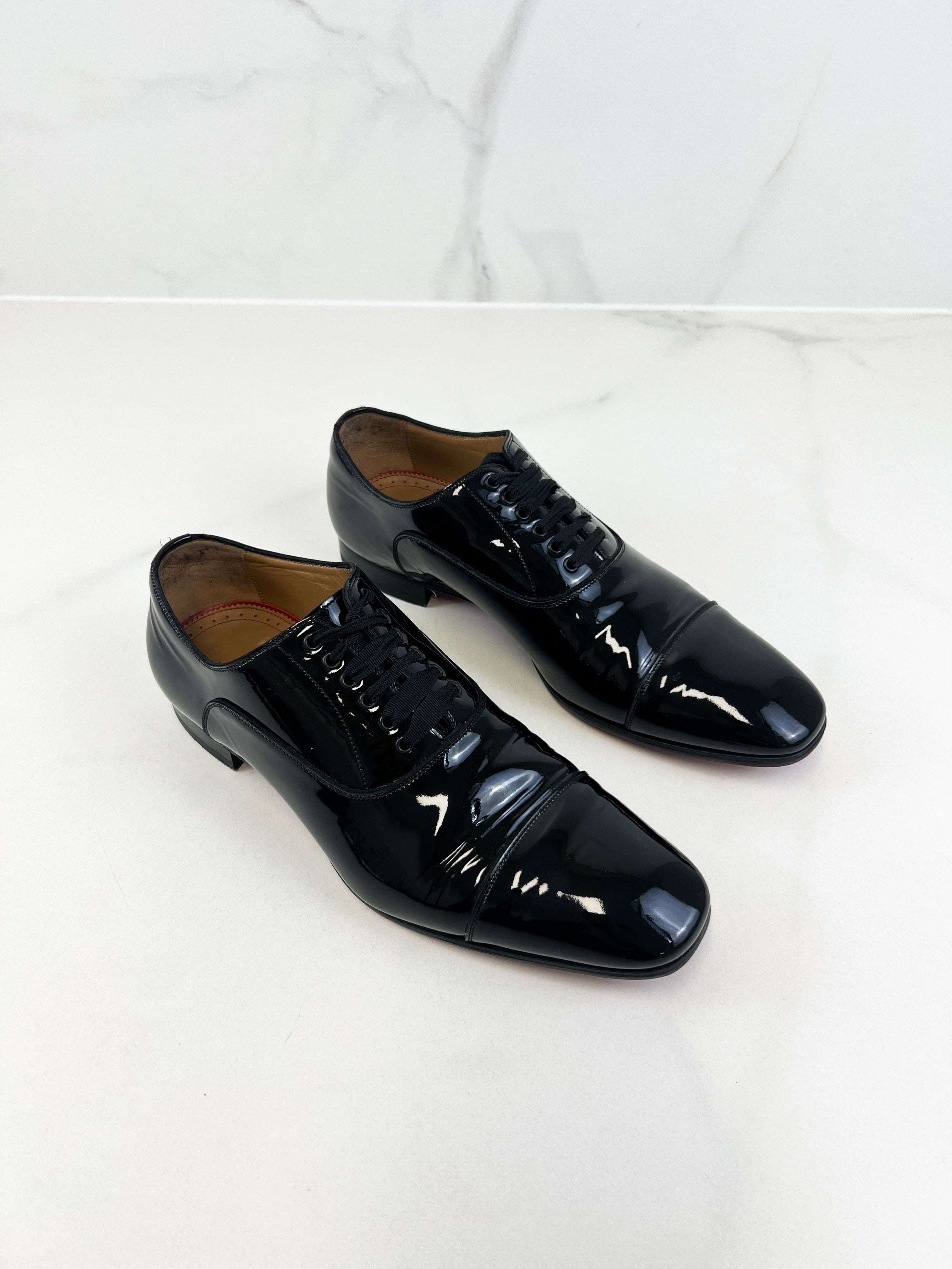 Christian Louboutin Greggo Flat Patent Size 41