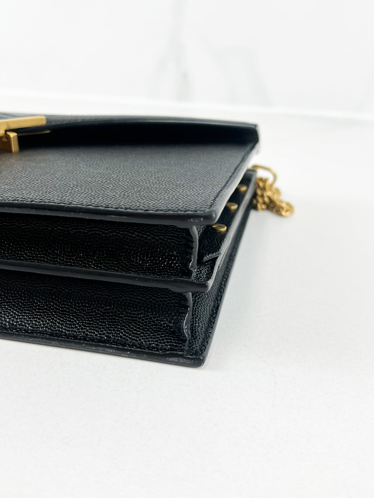 Saint Laurent Cassandra Shoulder Bag with GHW