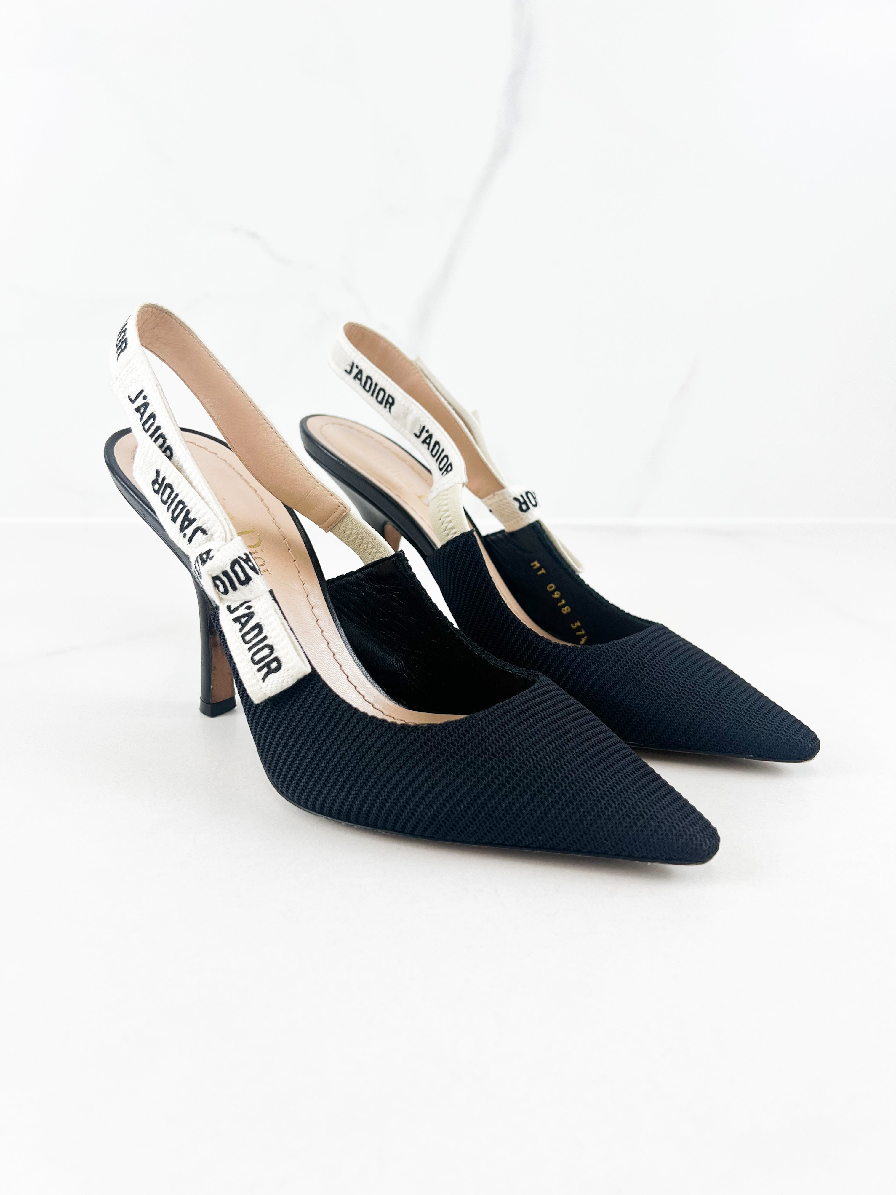 Christian Dior J'adior Slingback Heels Size 37.5
