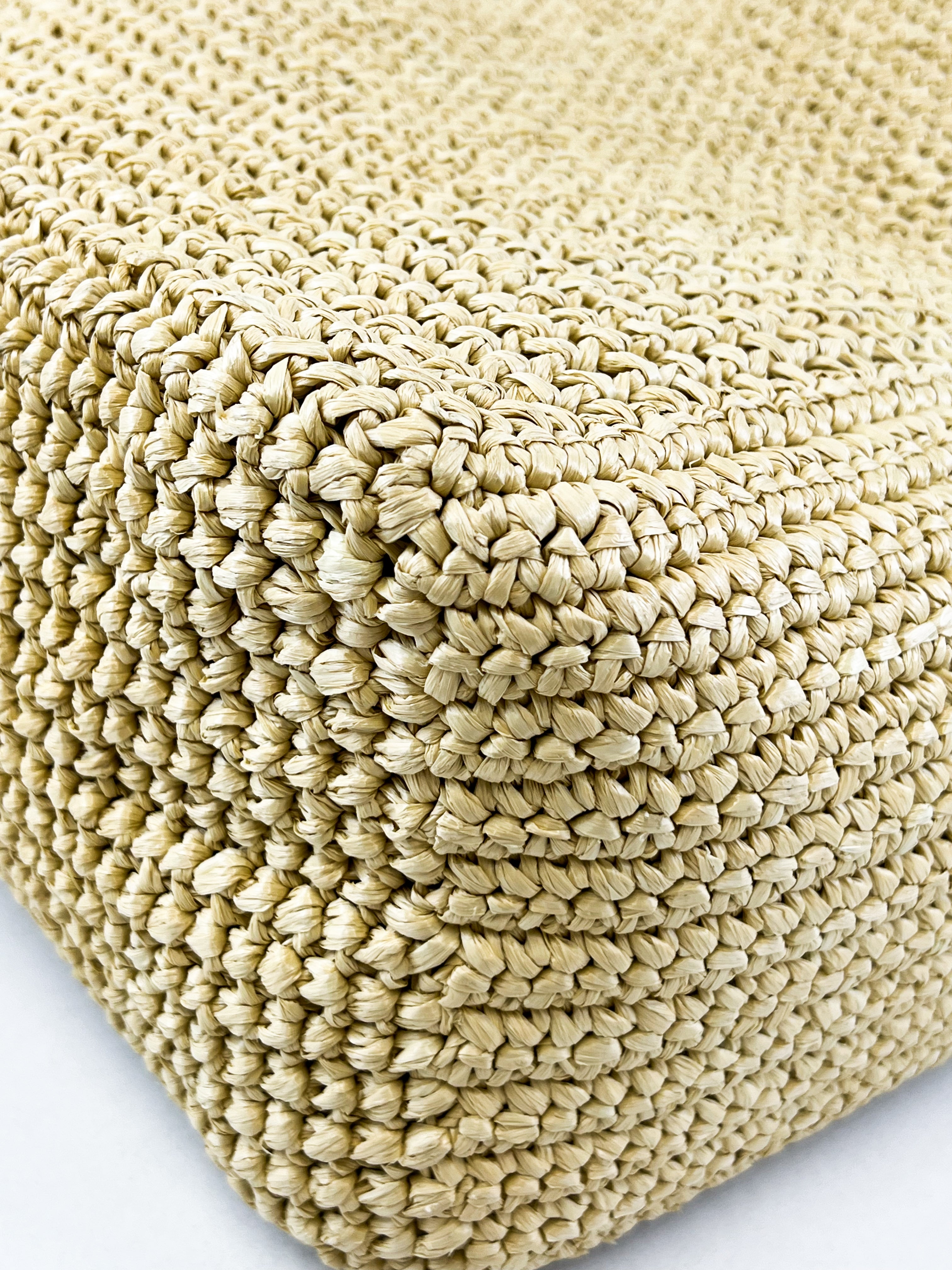 Prada Raffia Medium Tote