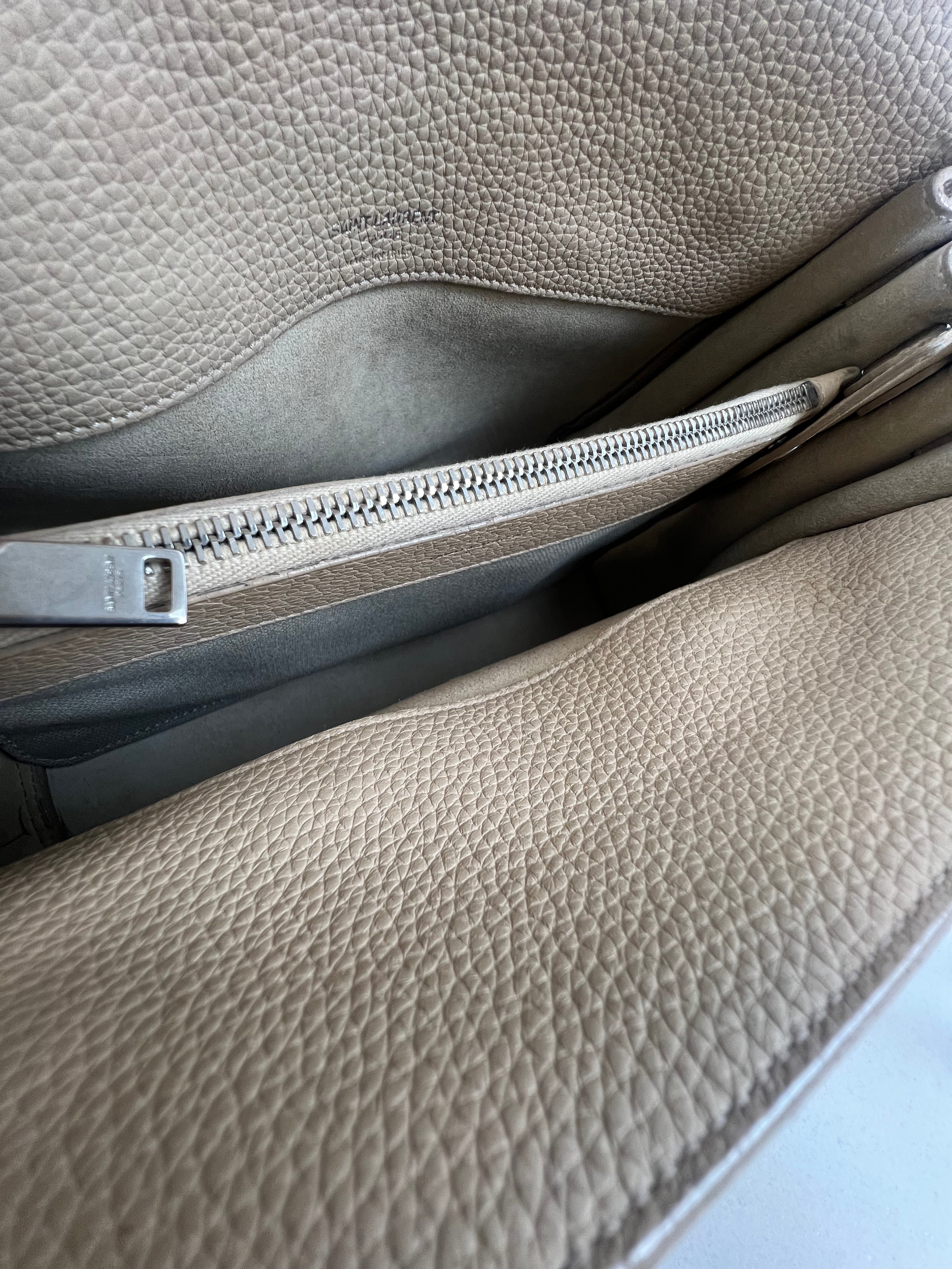 Saint Laurent Sac De Jour in Beige
