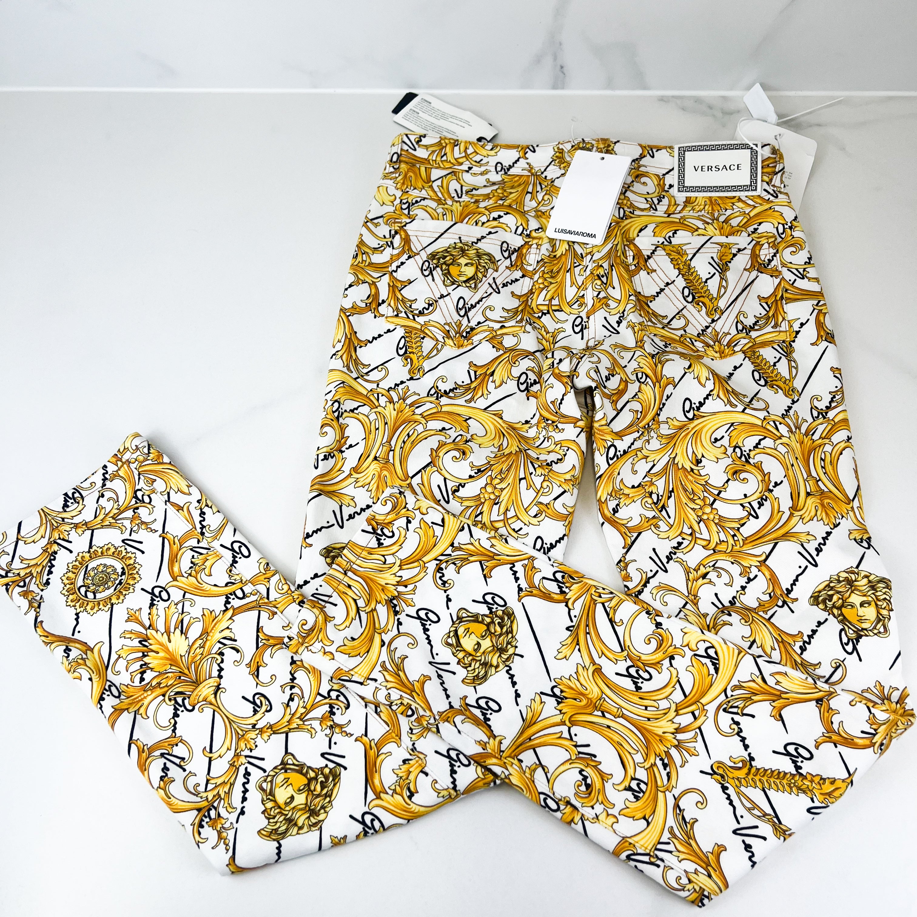 Versace Barocco Jeans Size 26