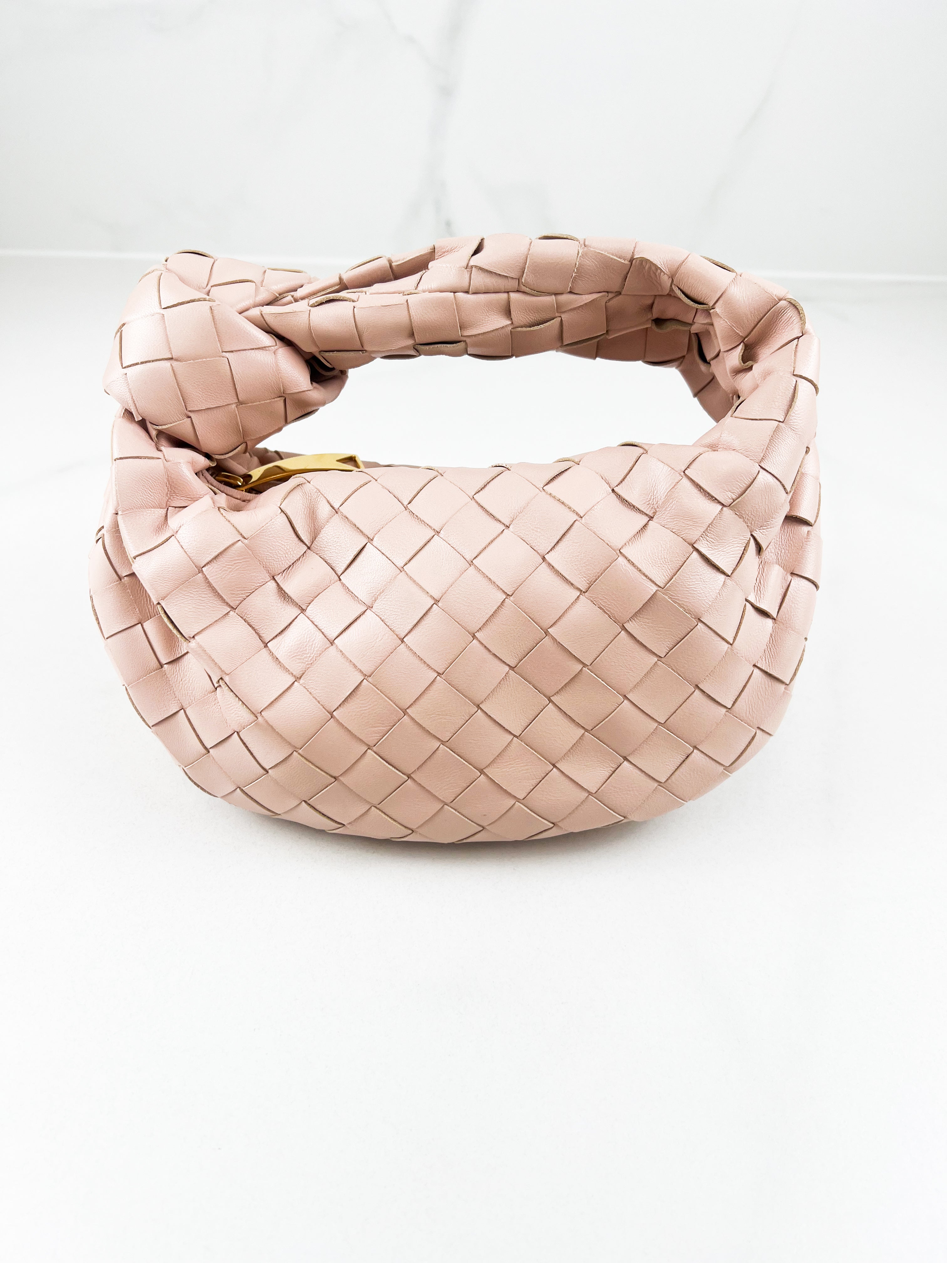 Bottega Veneta Light Pink Mini Jodie