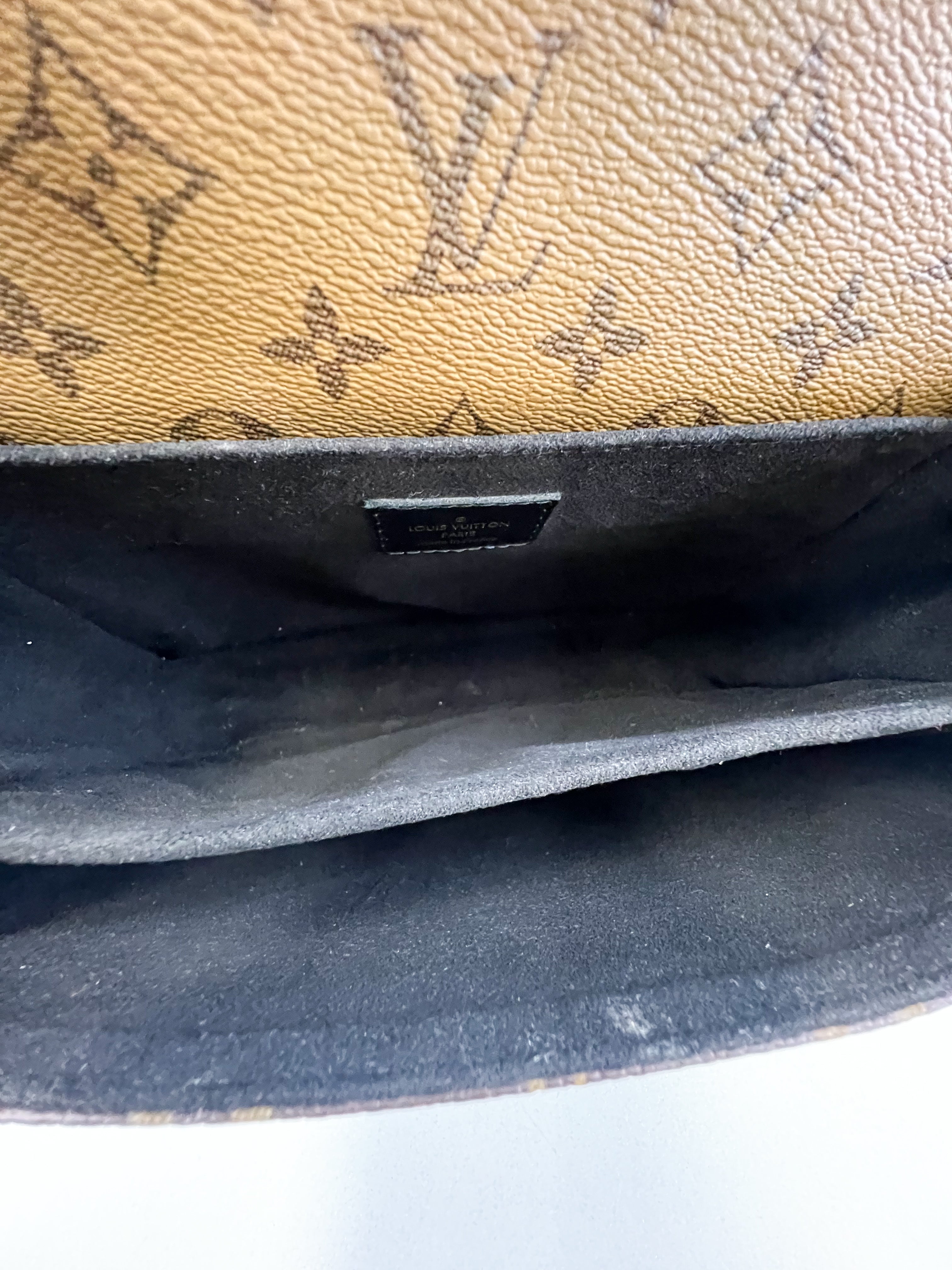 Louis Vuitton Monogram Reverse Pochette Metis