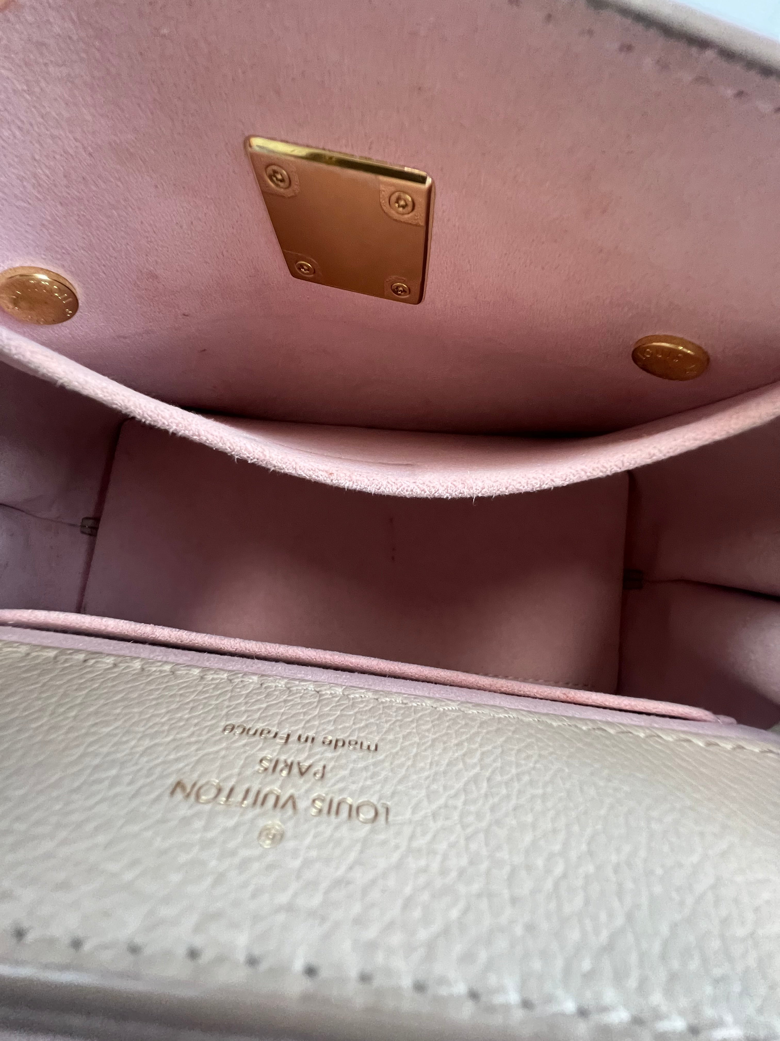 Louis Vuitton LockMe Ever Mini Greige