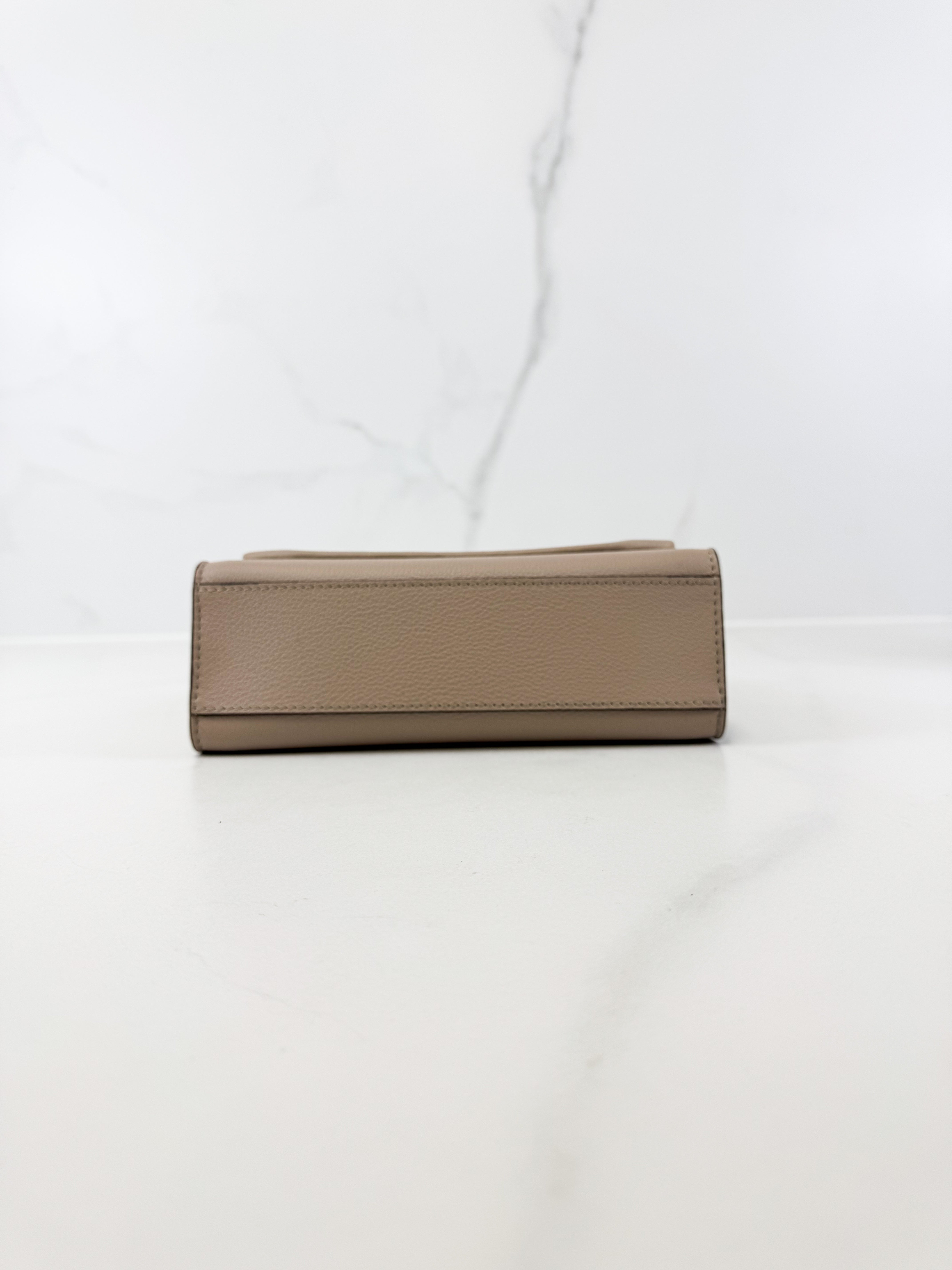 Louis Vuitton Blush Nude Lock Me Satchel Chain Bag