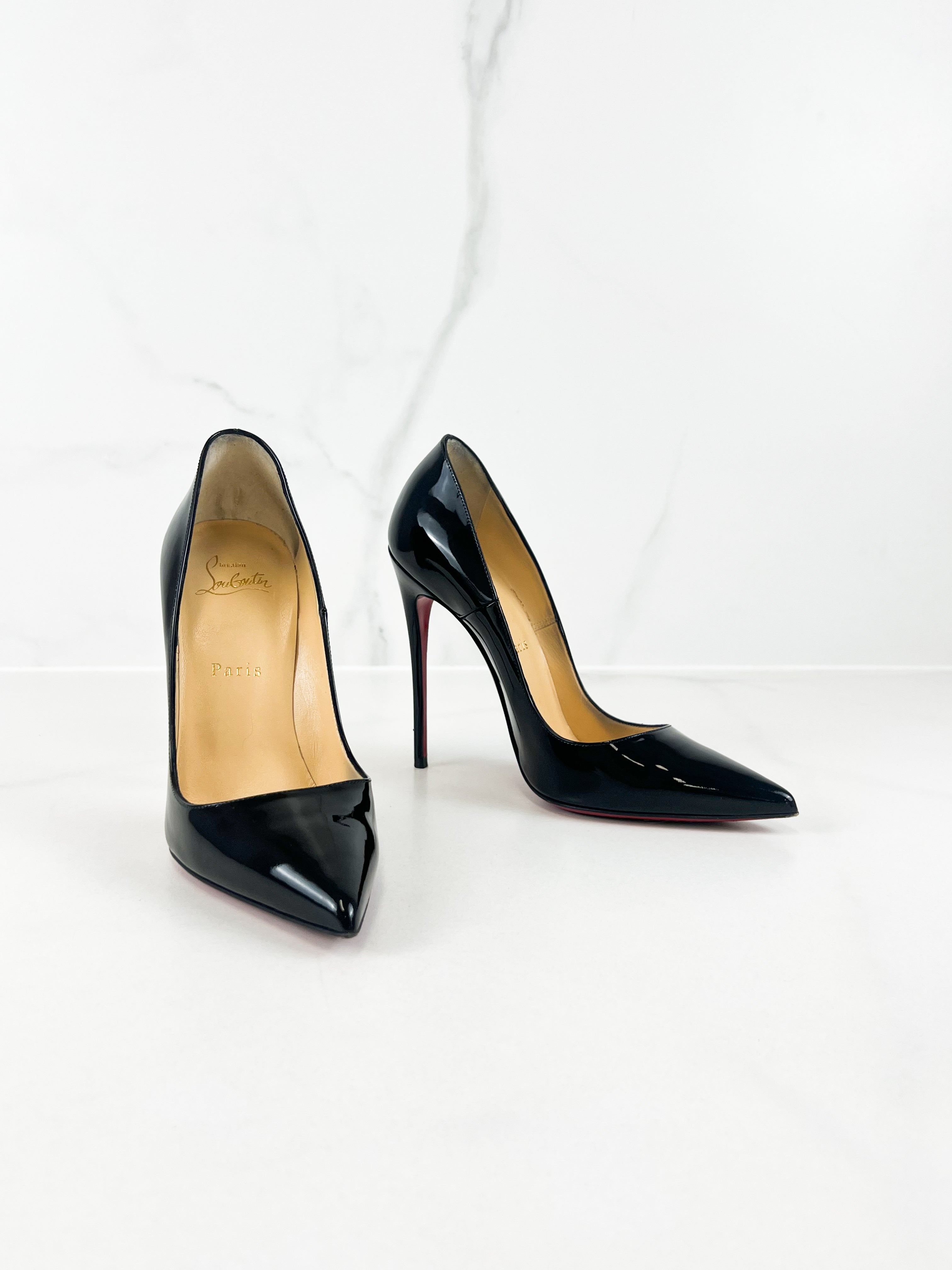 Christian Louboutin Black So Kate 120 Size 37