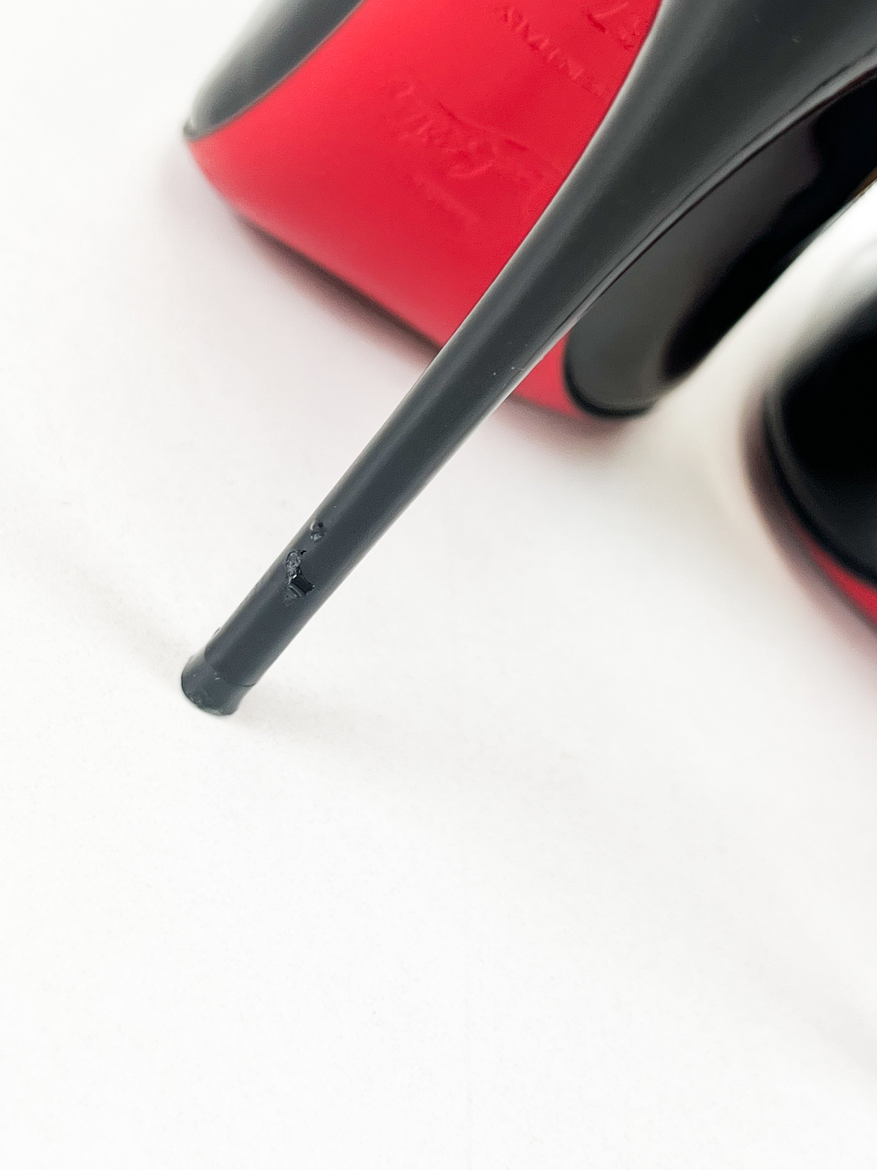 Christian Louboutin Black So Kate 120 Size 37