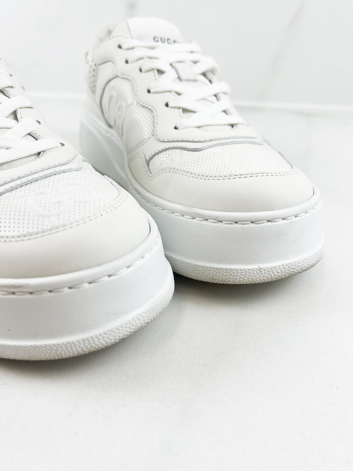 Gucci GG Embossed Sneaker Size 39