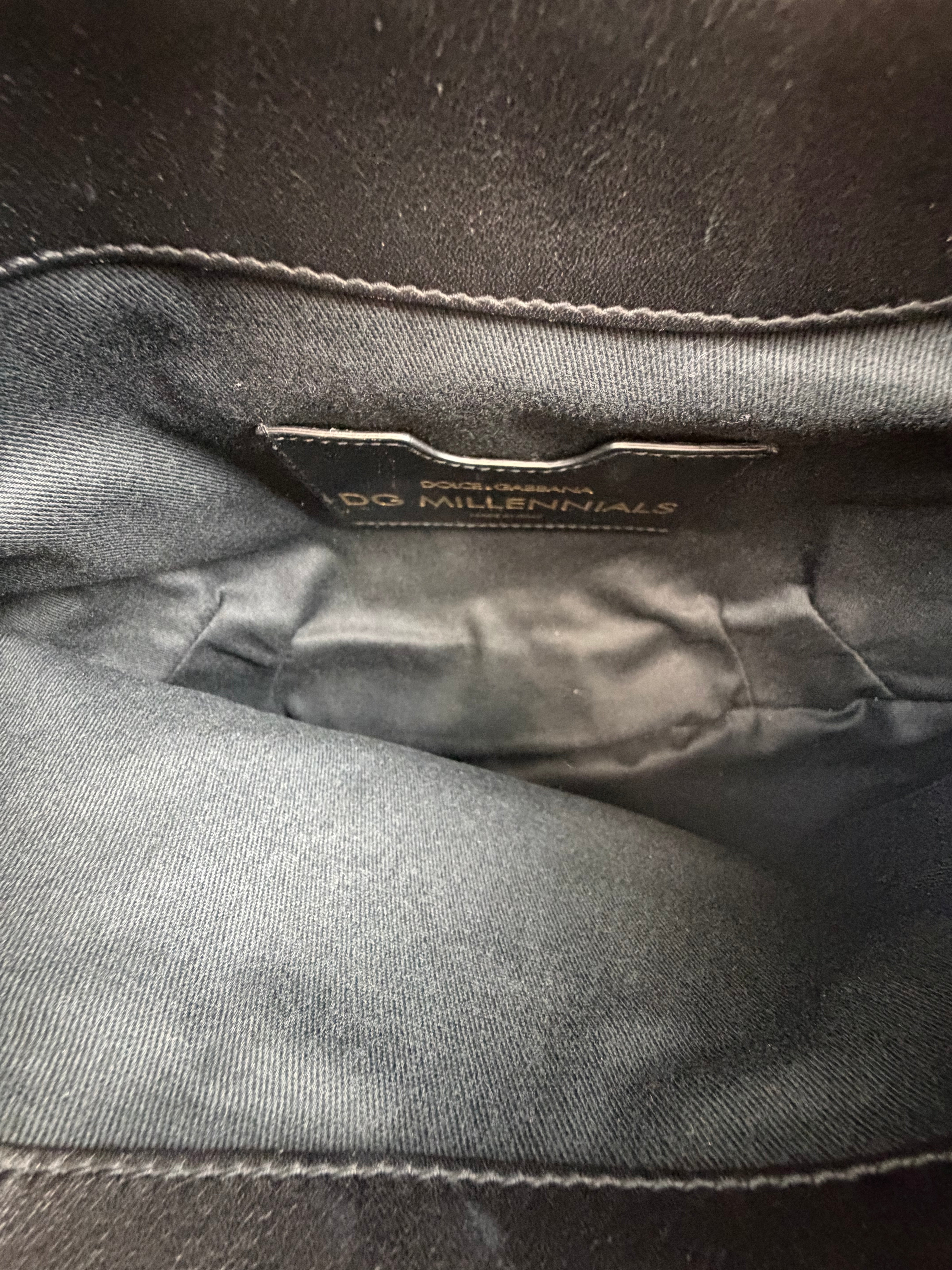 Dolce & Gabbana Millennials Leather Shoulder Bag