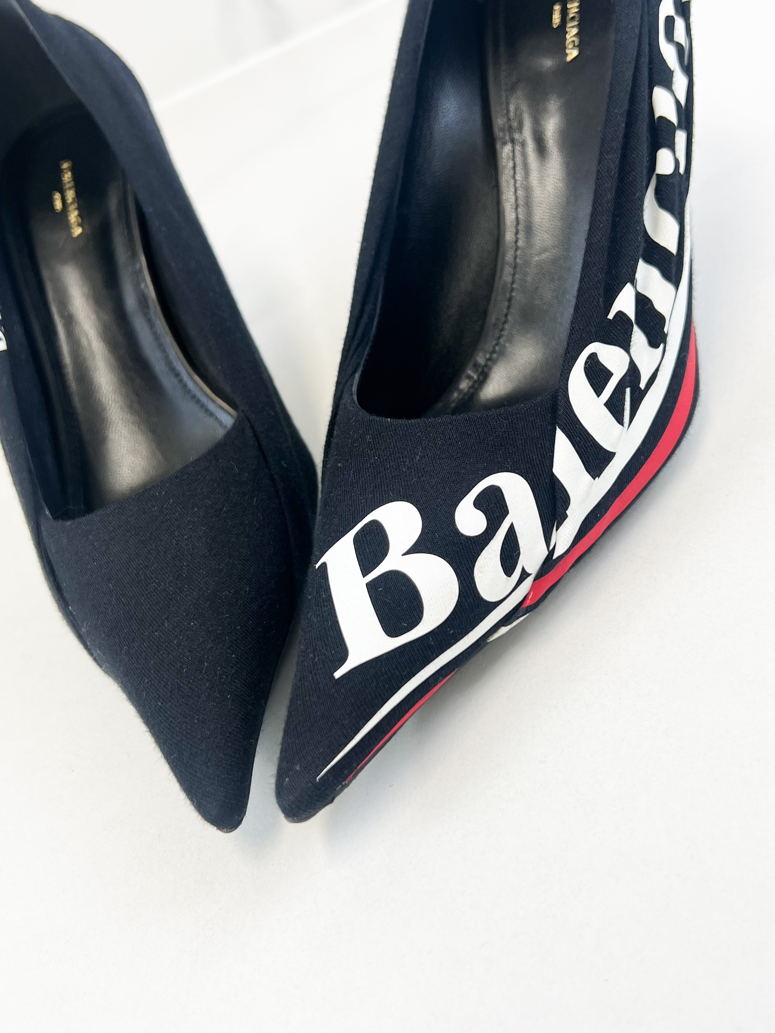 Balenciaga Black Knife Pump Size 39