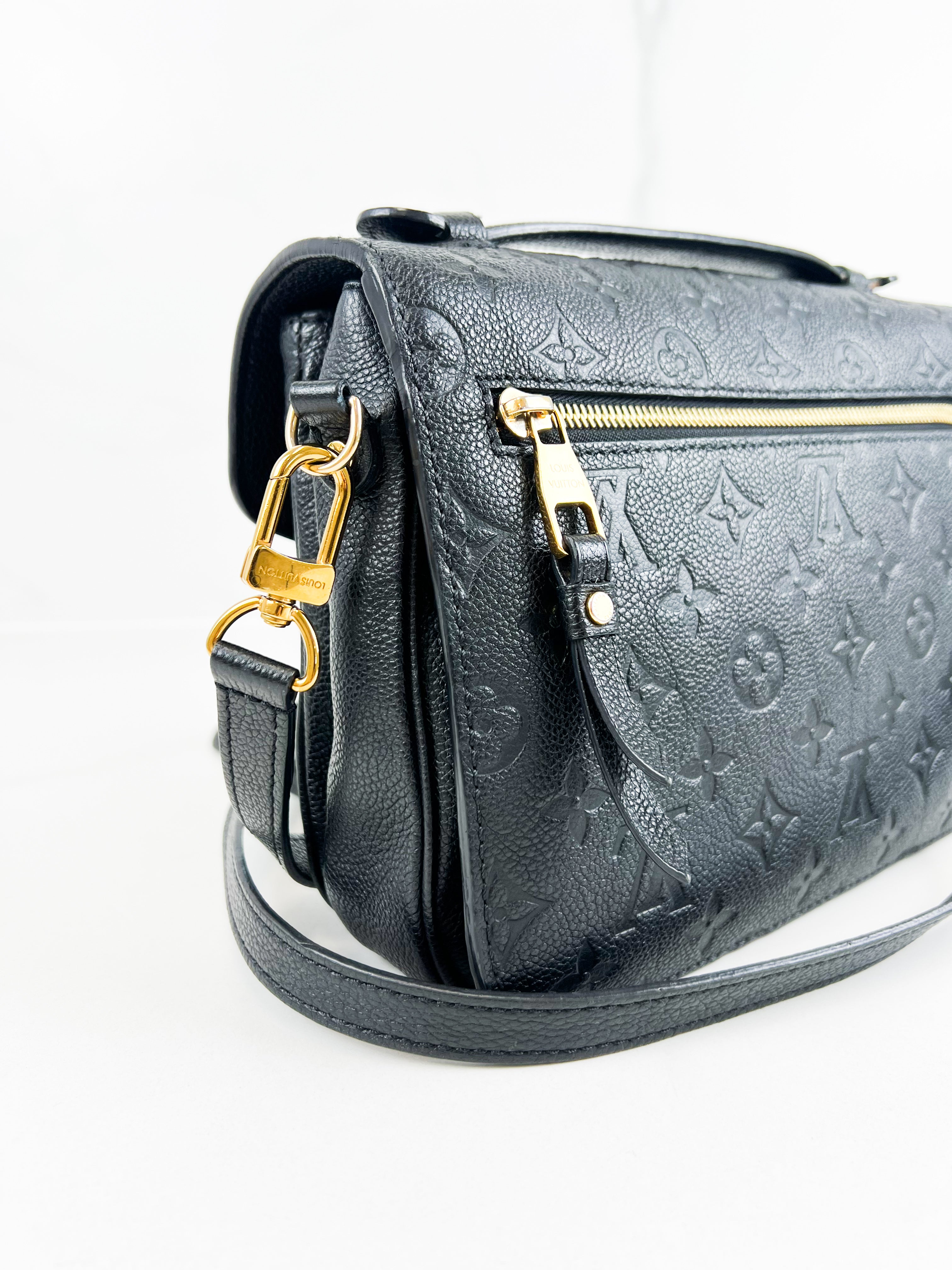 Louis Vuitton Empreinte Black Pochette Metis