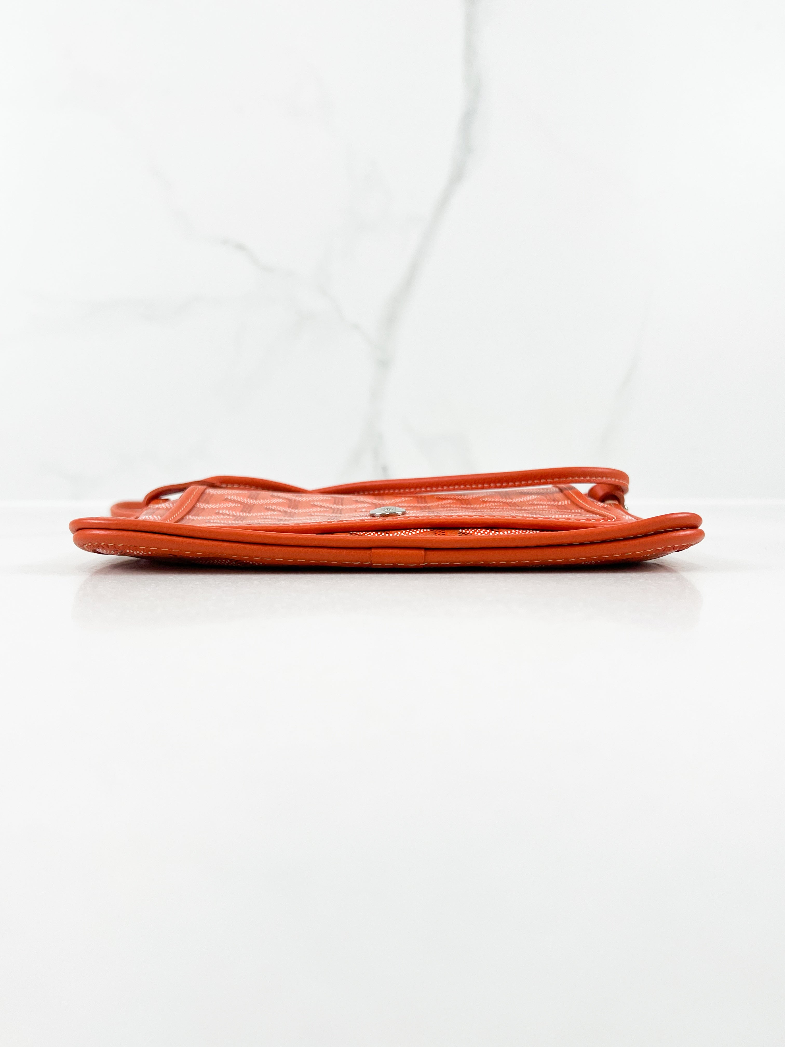 Goyard Plumet Orange Mini Crossbody Bag