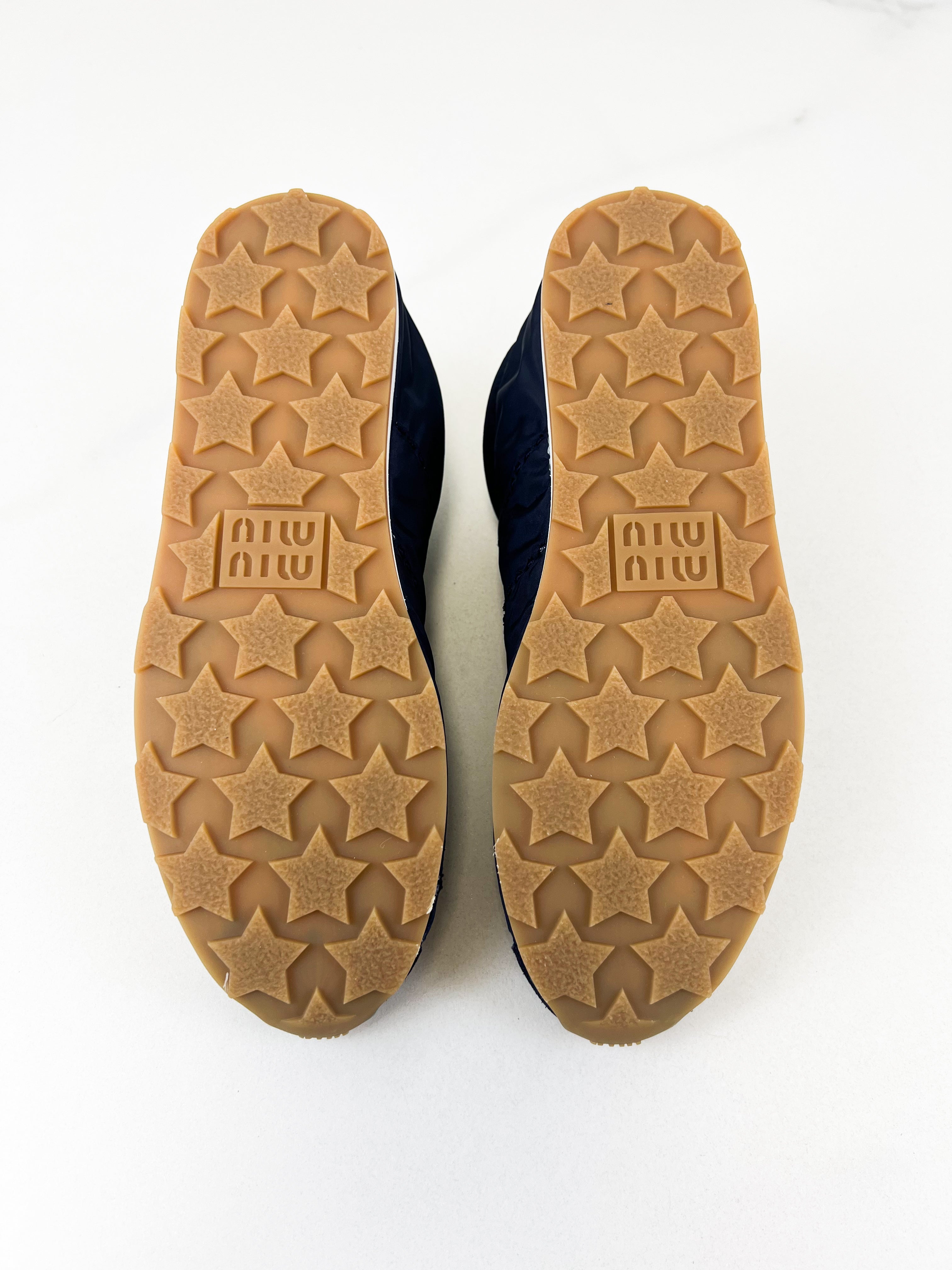 Miu Miu Plume Sneaker Size 37