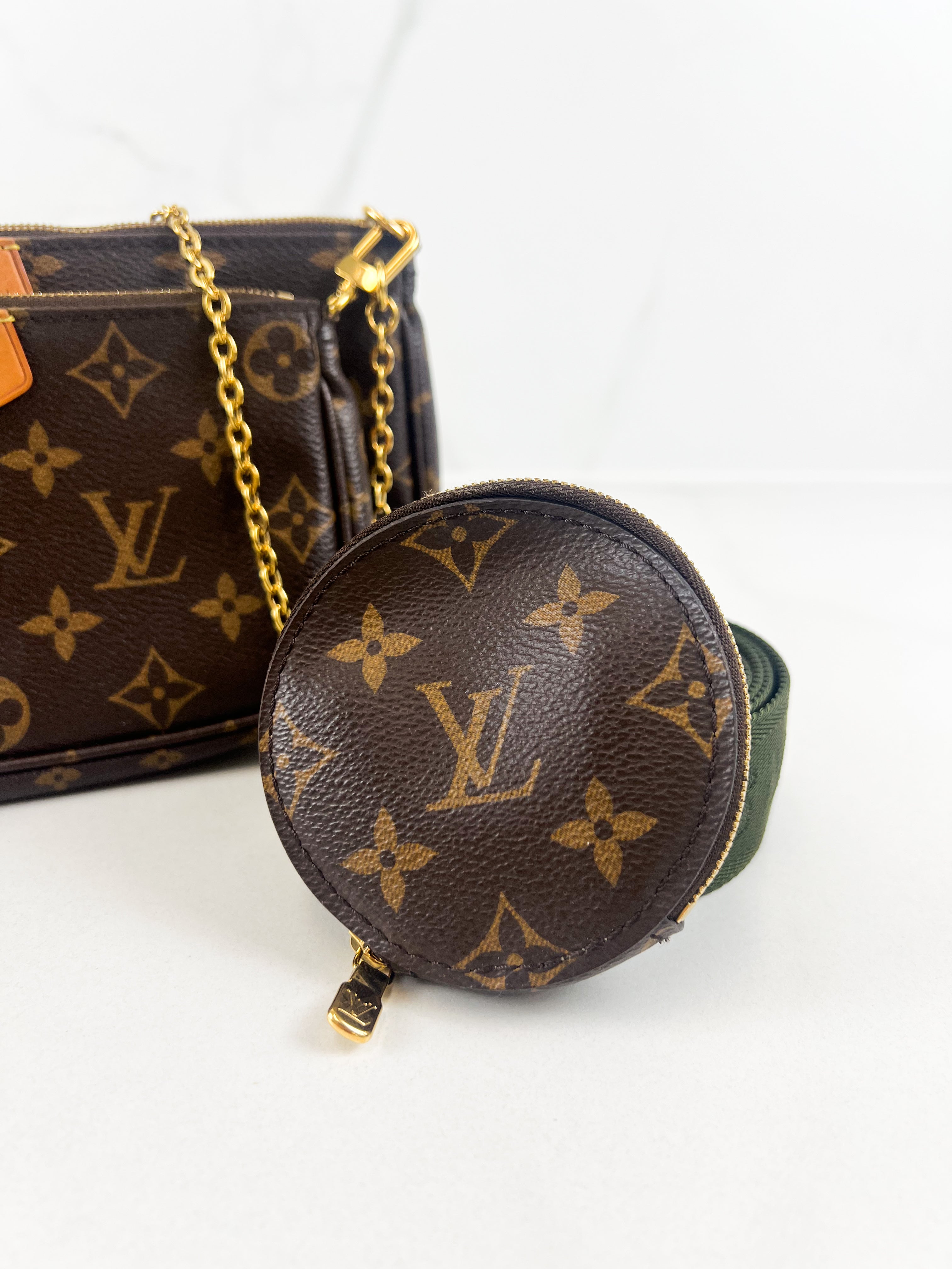 Louis Vuitton Multi Pochette Accessories in Khaki