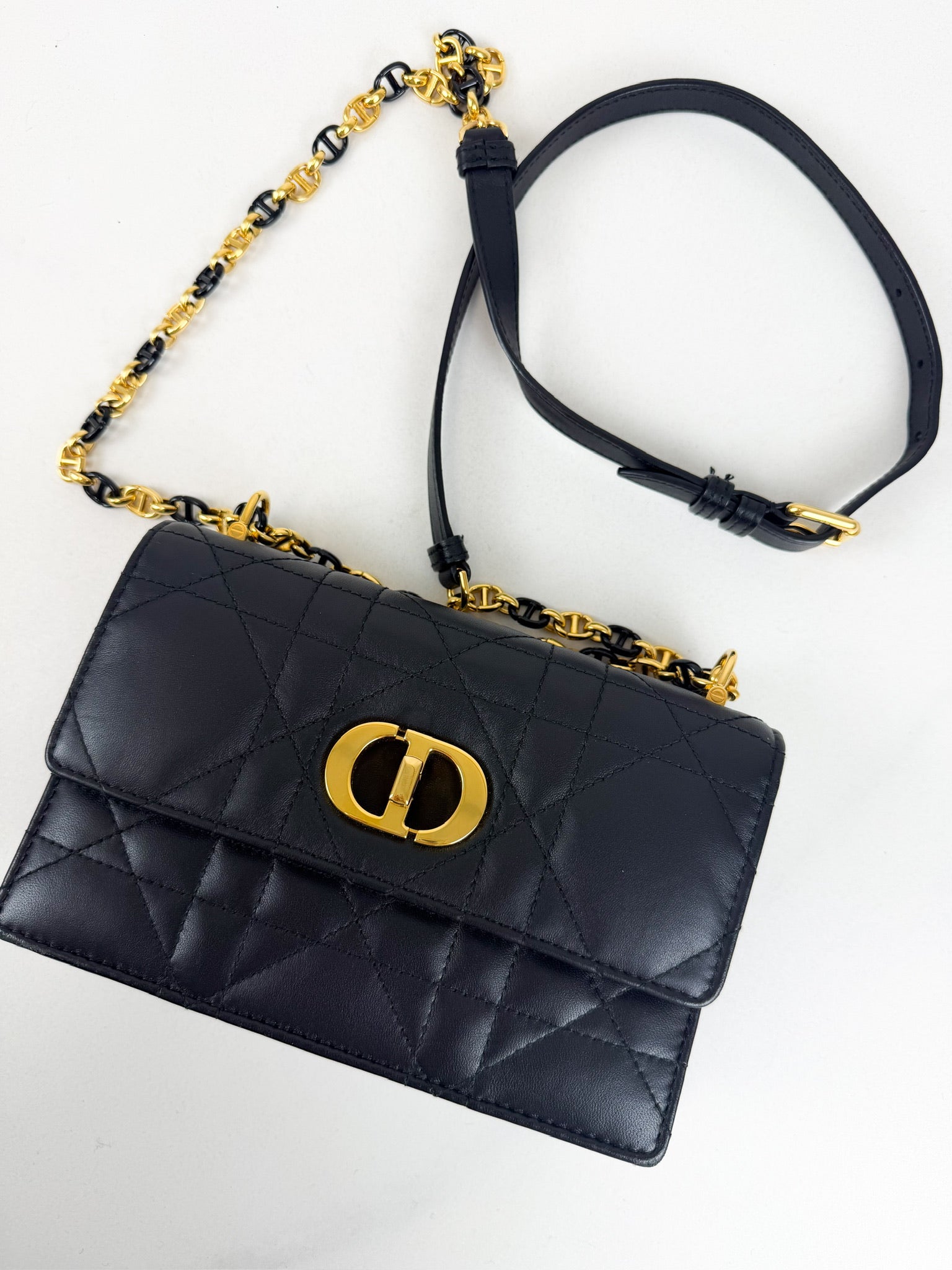 Christian Dior Mini Miss Caro Soft Cannage Calfskin