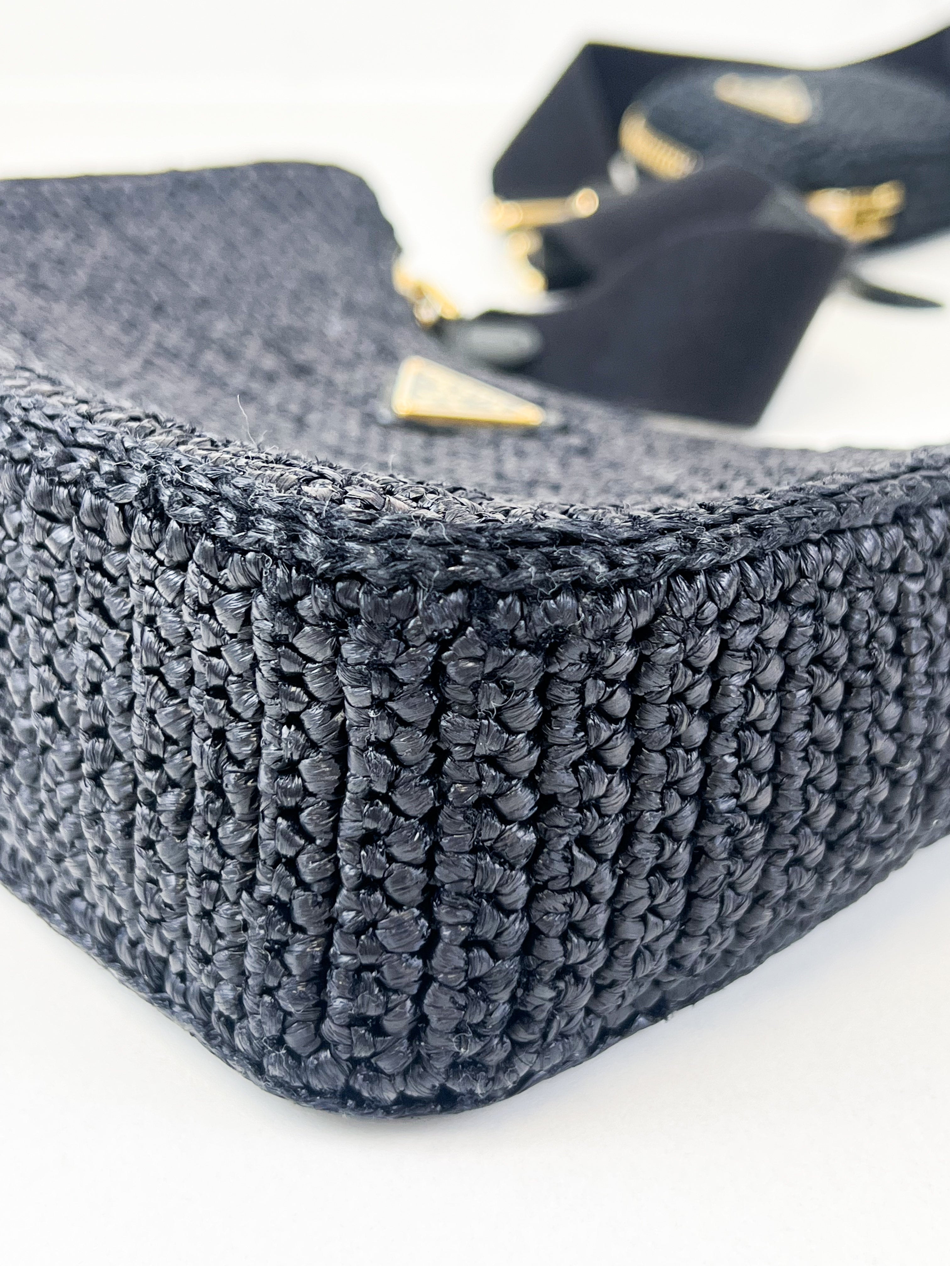 Prada Crochet Re-Edition 2005 in Black