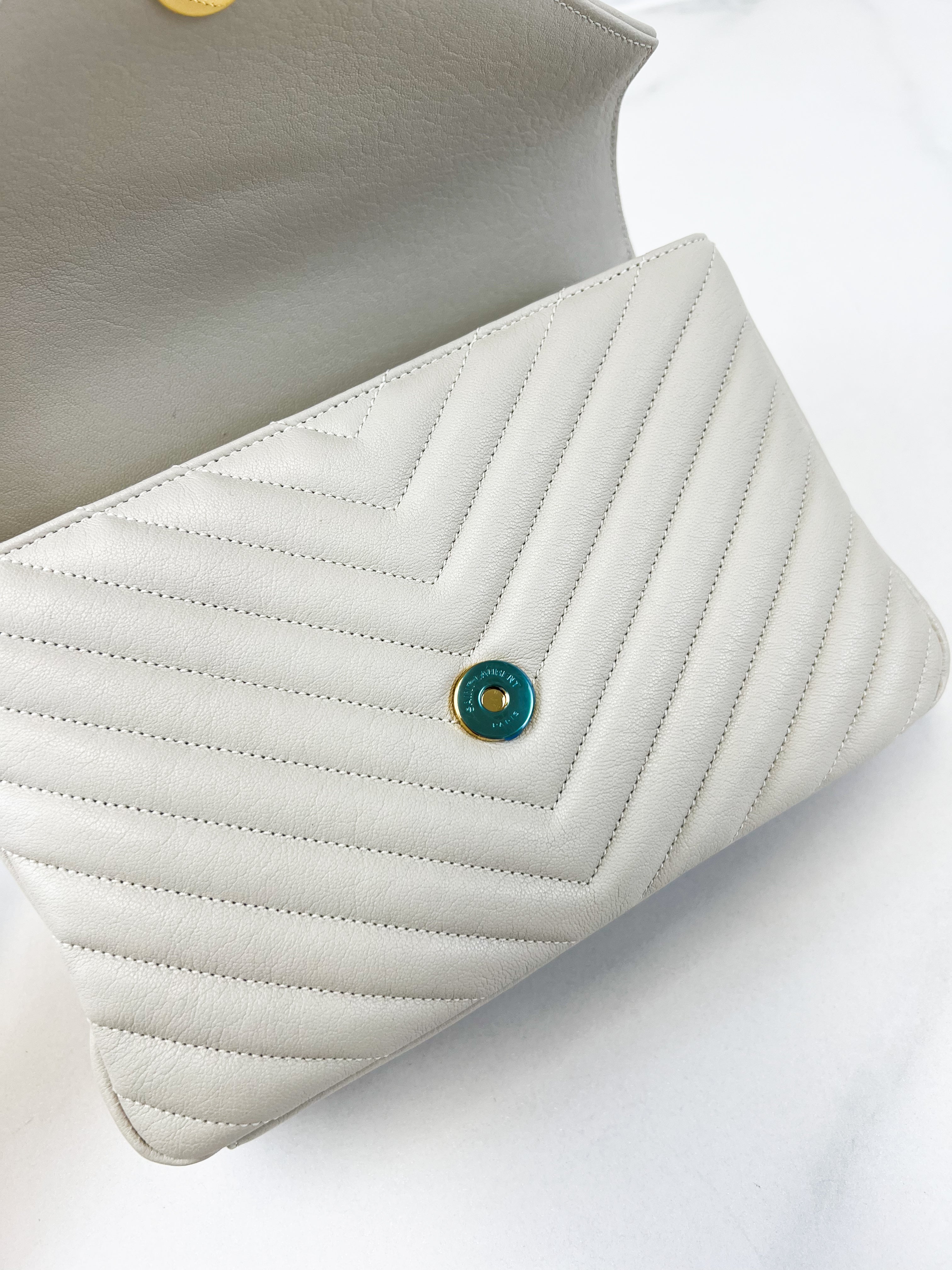 Saint Laurent Bone College Bag