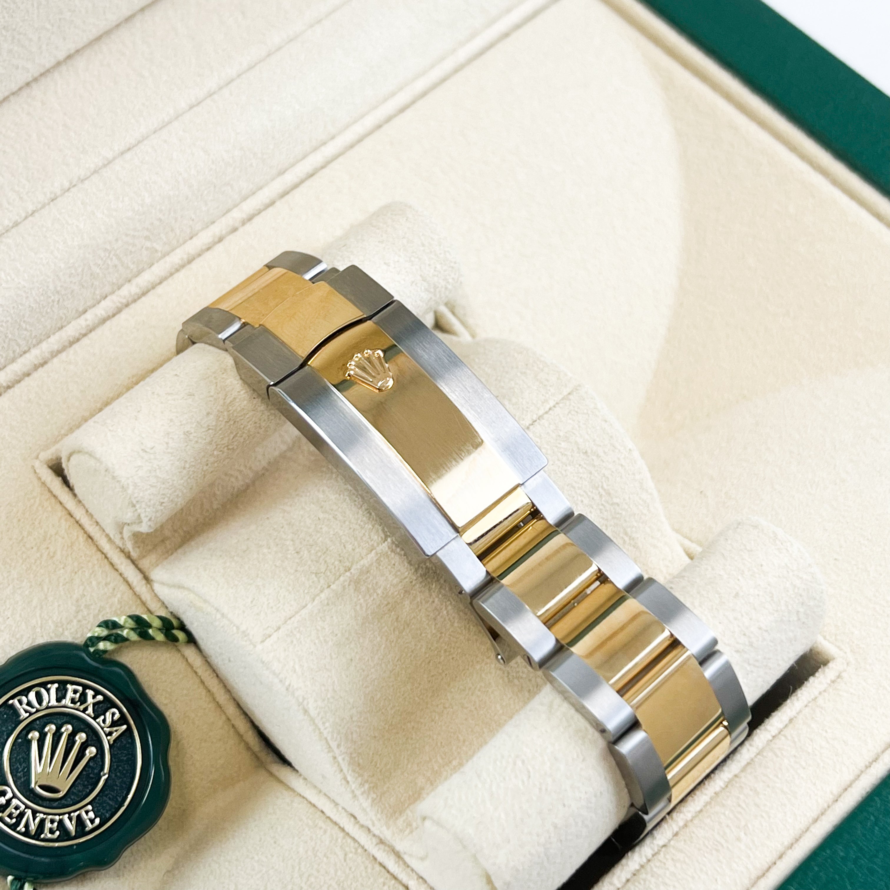 Rolex Datejust 41mm Silver Dial Oyster Perpetual Two-Tone