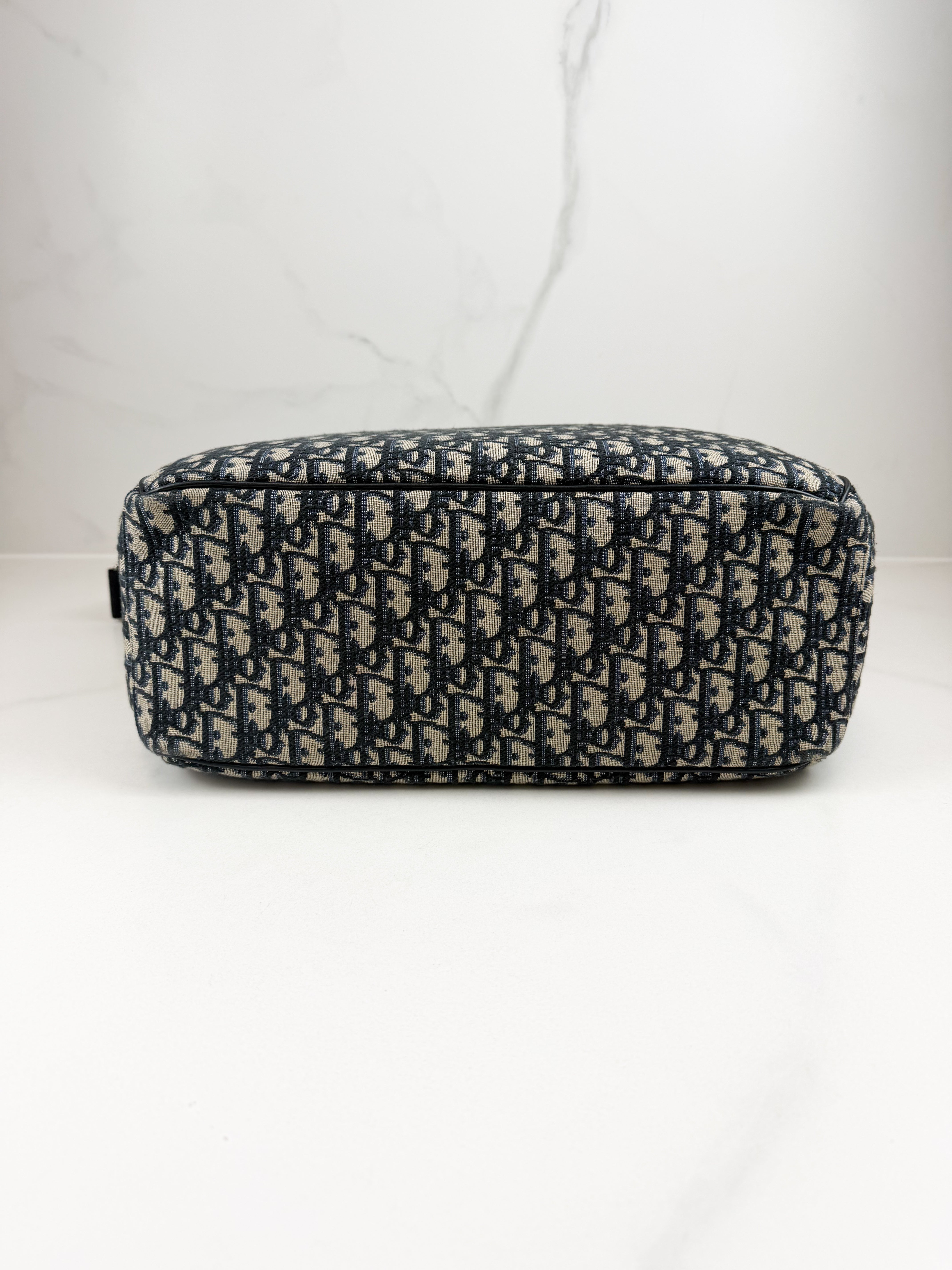 Christian Dior Beige & Black Oblique Changing Bag