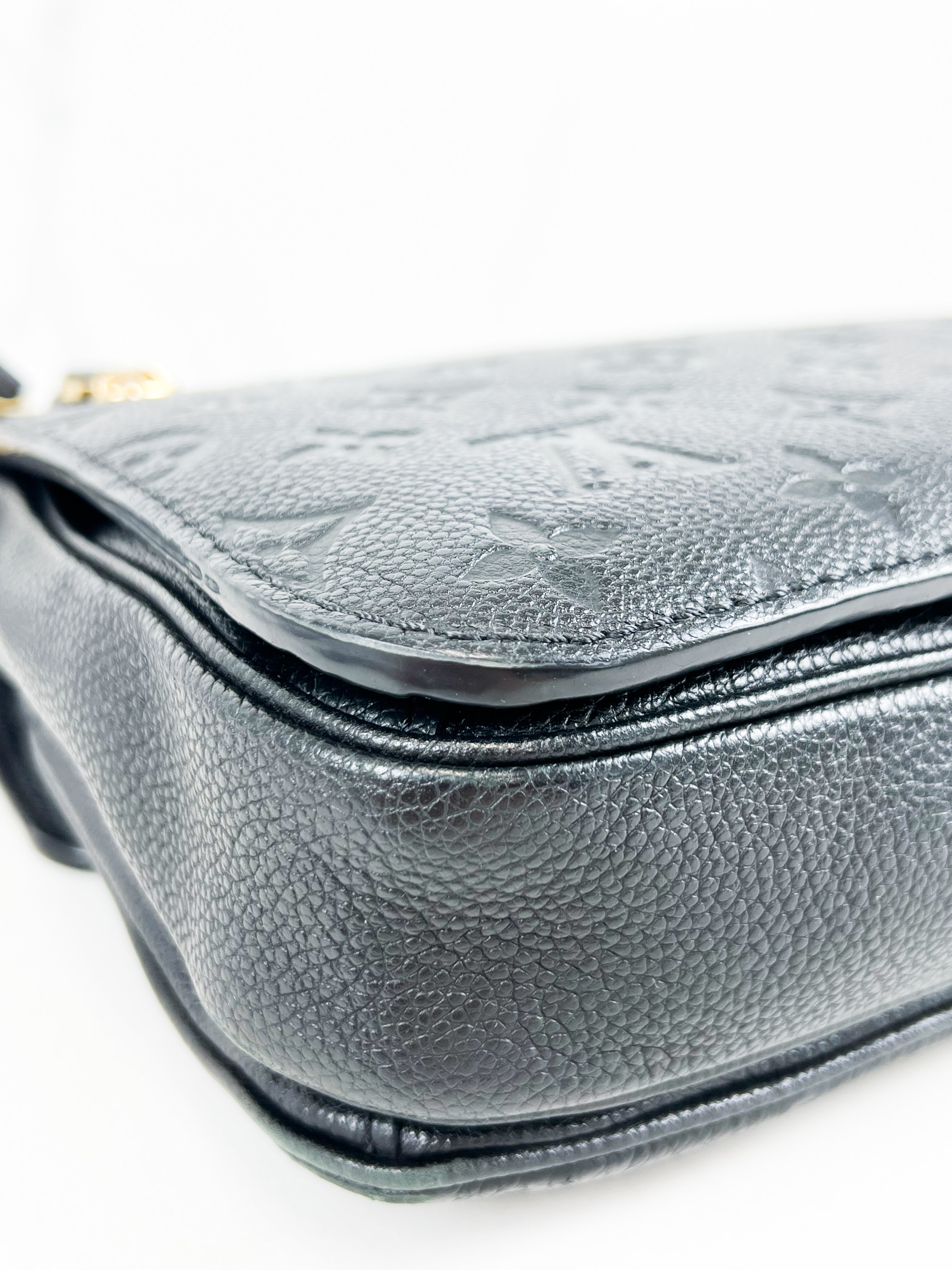 Louis Vuitton Empreinte Black Pochette Metis