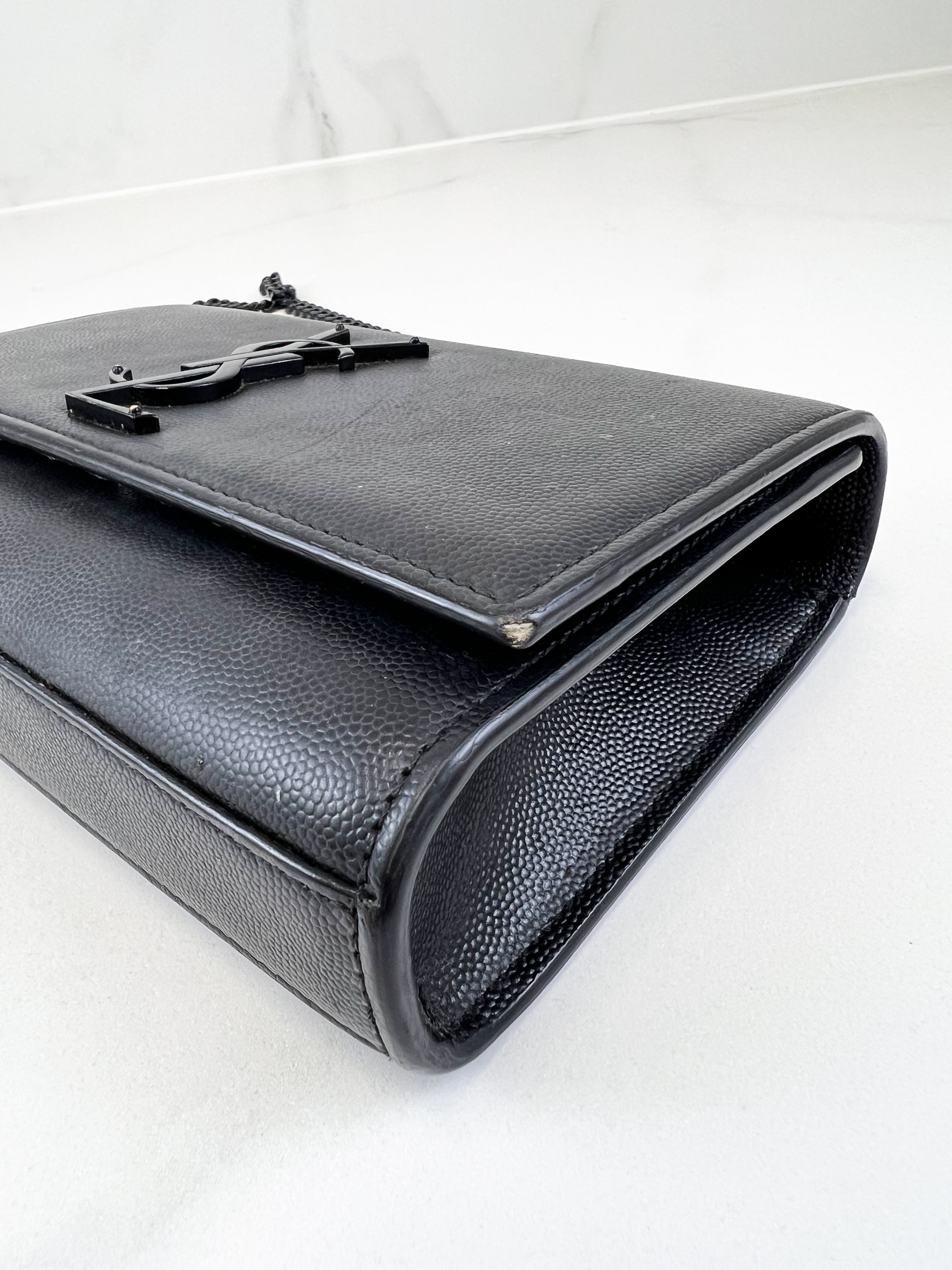 Saint Laurent Kate Small Leather Chain Bag