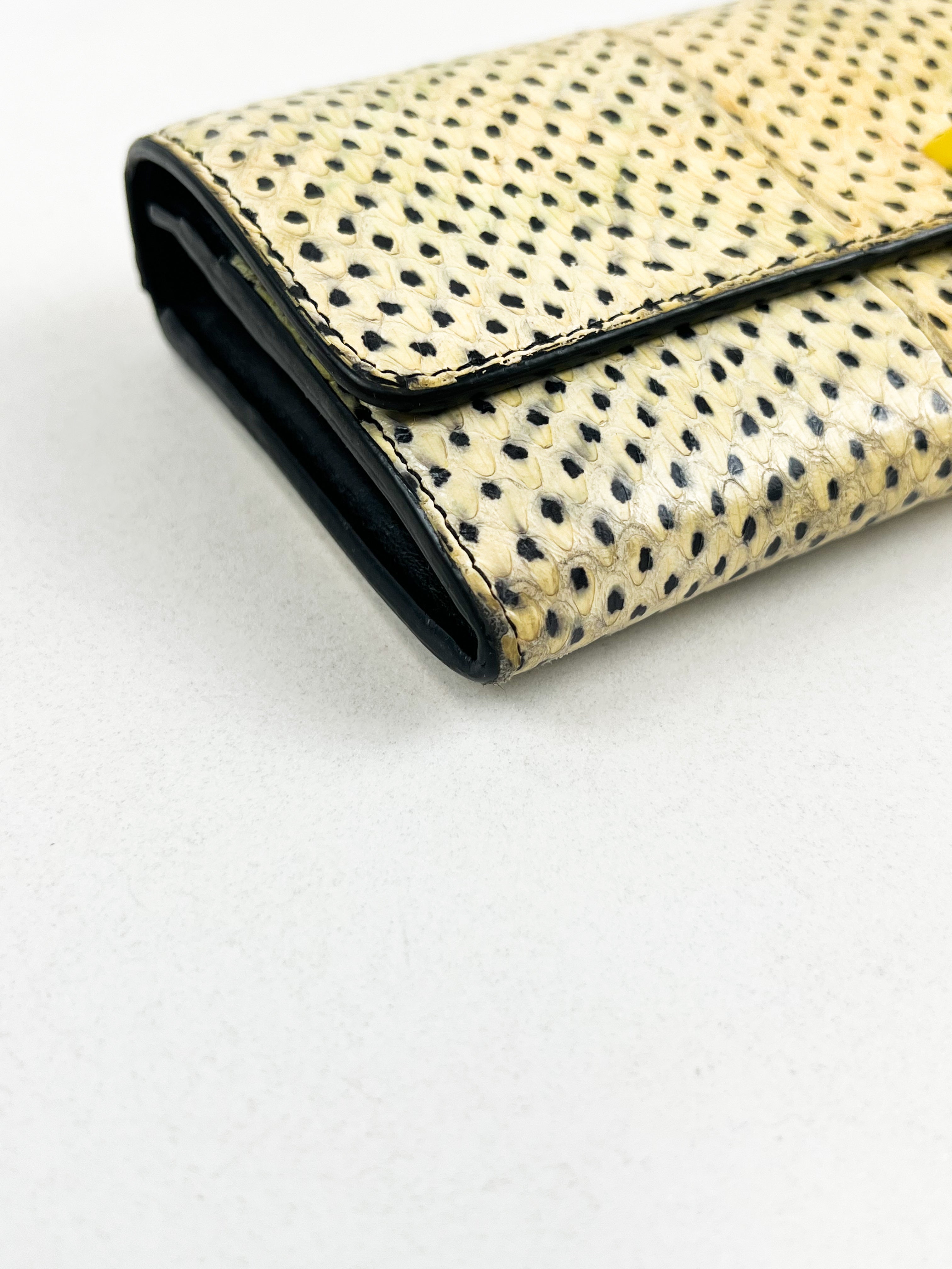 Fendi Wallet in Exotic Watersnake (Elaphe)