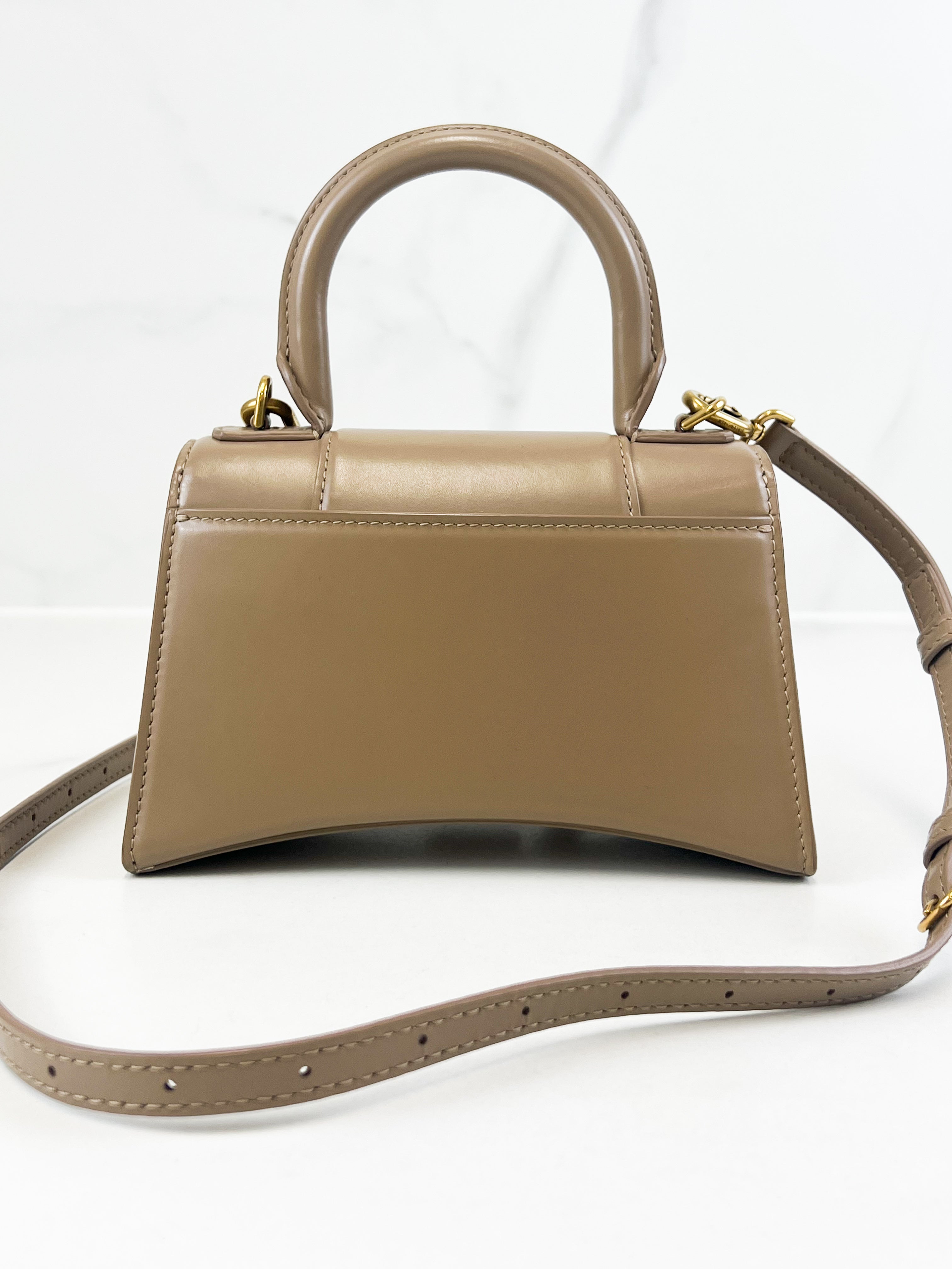 Balenciaga Small Hourglass Beige