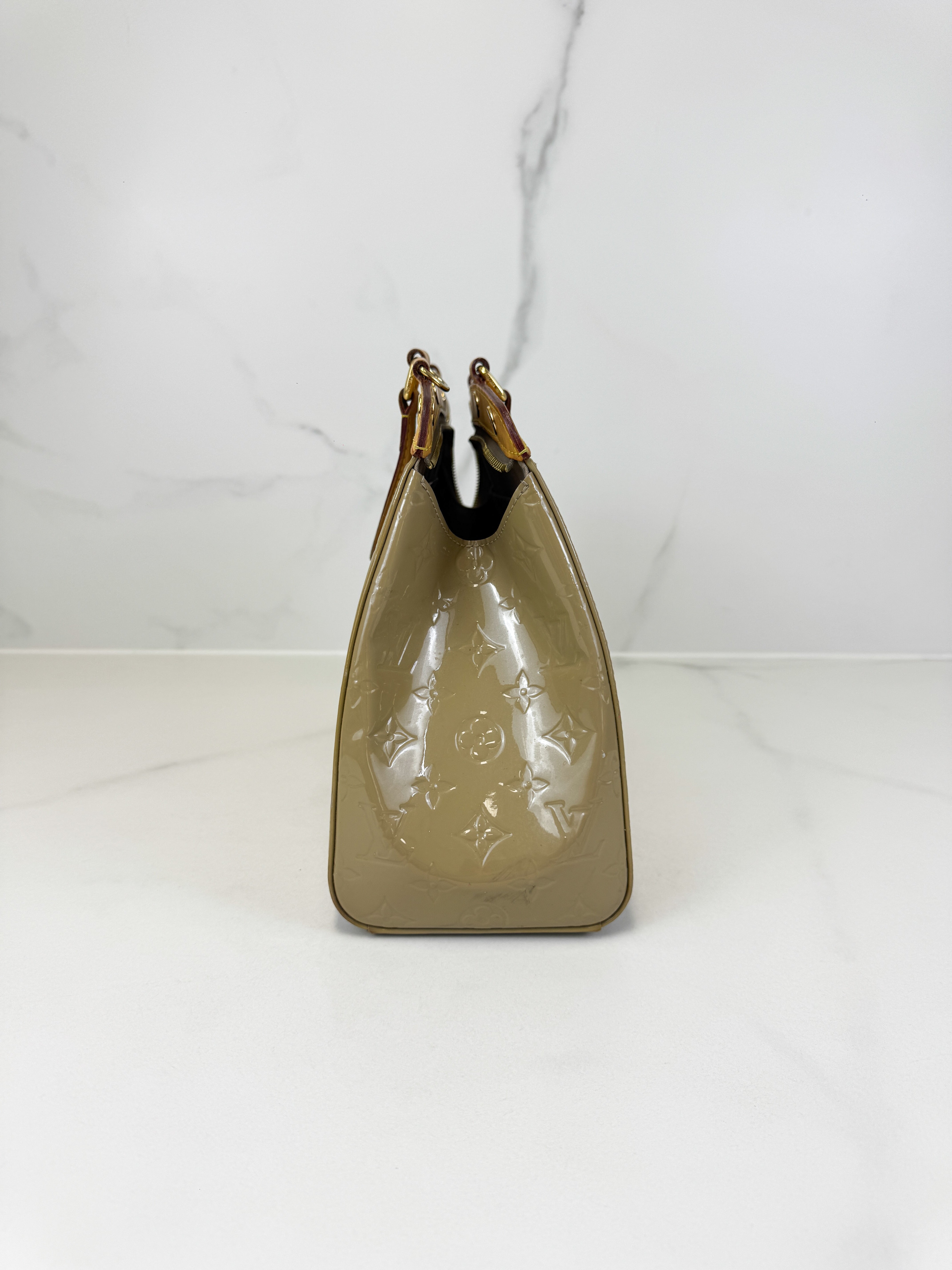 Louis Vuitton Patent Vernis Monogram Brea Bag