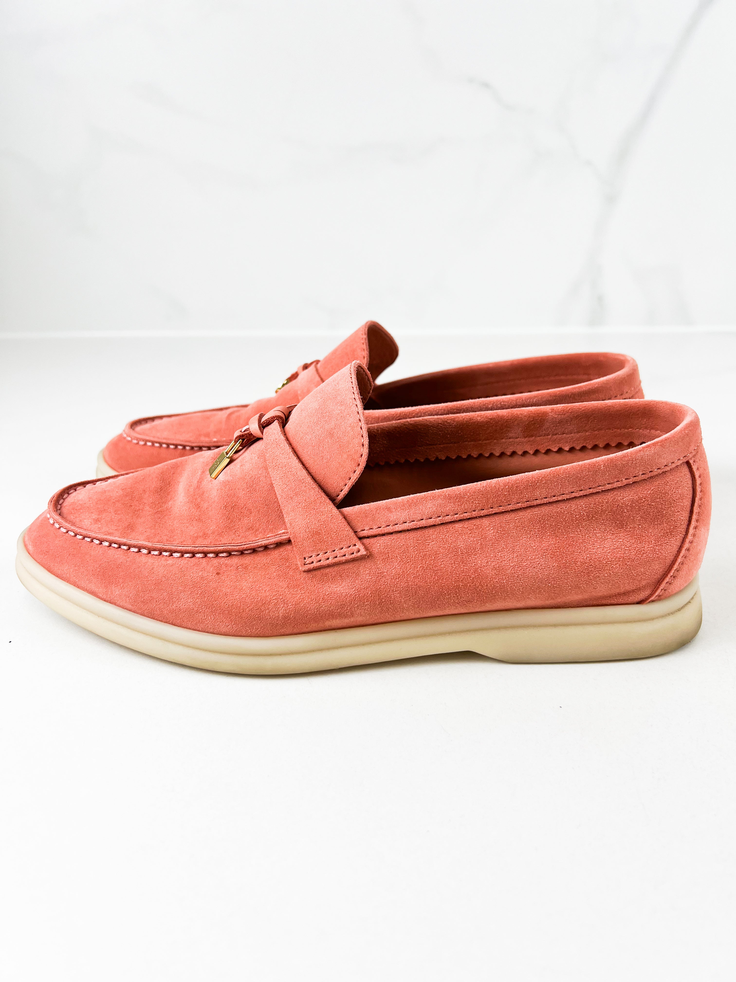 Loro Piana Summer Charms Walk 37 Coral Pink
