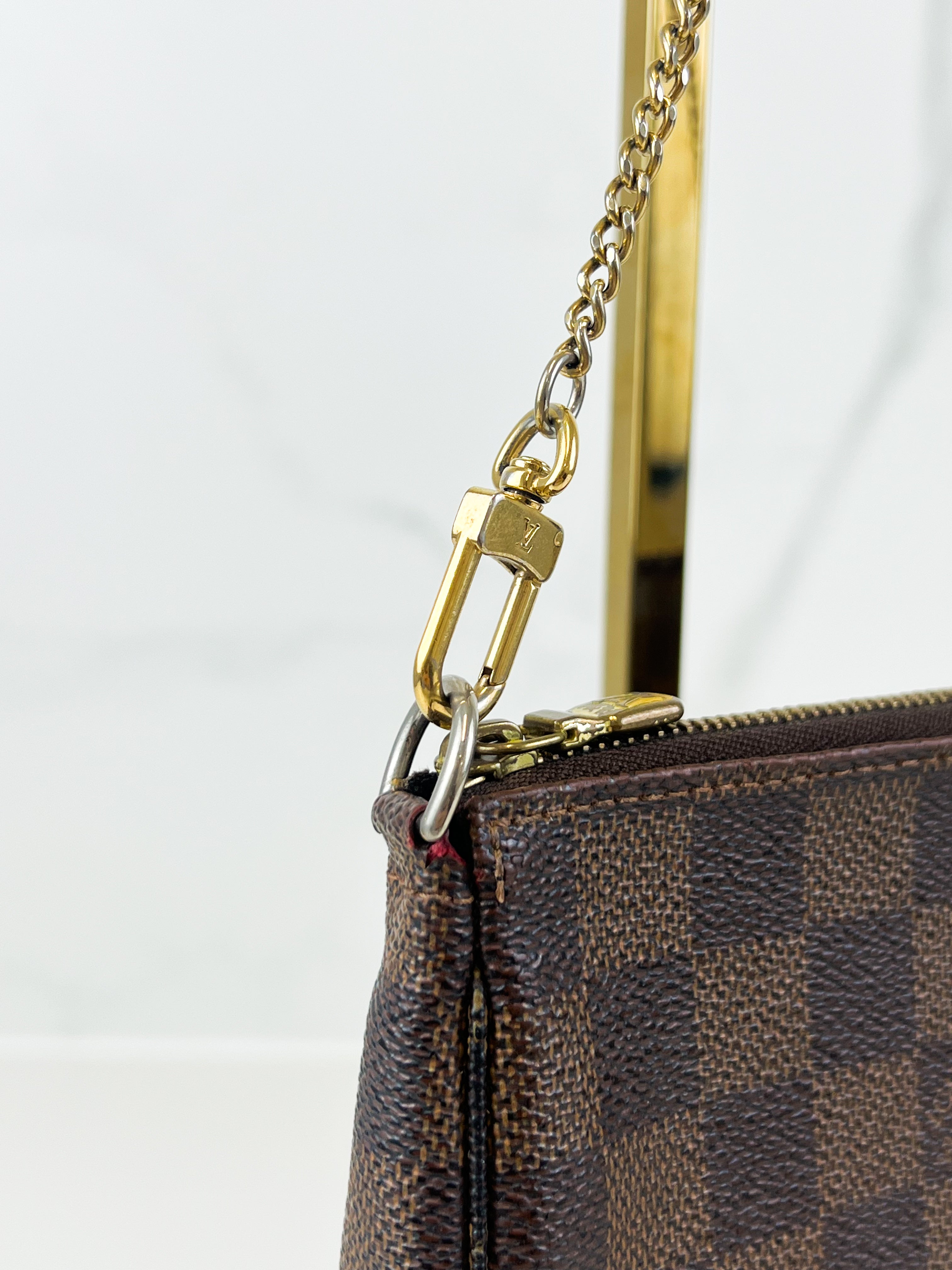 Louis Vuitton Damier Ebene Canvas Mini Pochette