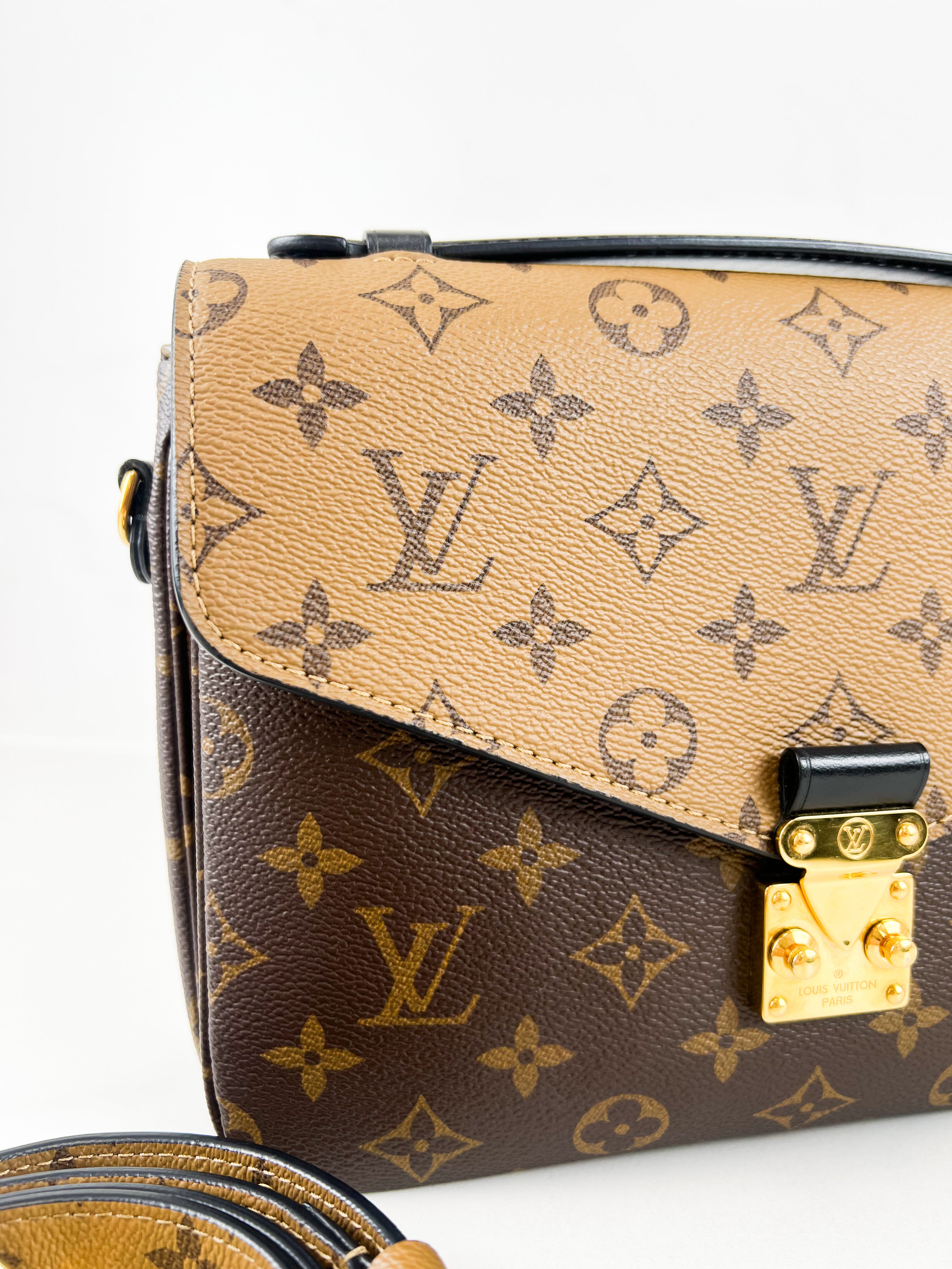 Louis Vuitton Monogram Reverse Pochette Metis
