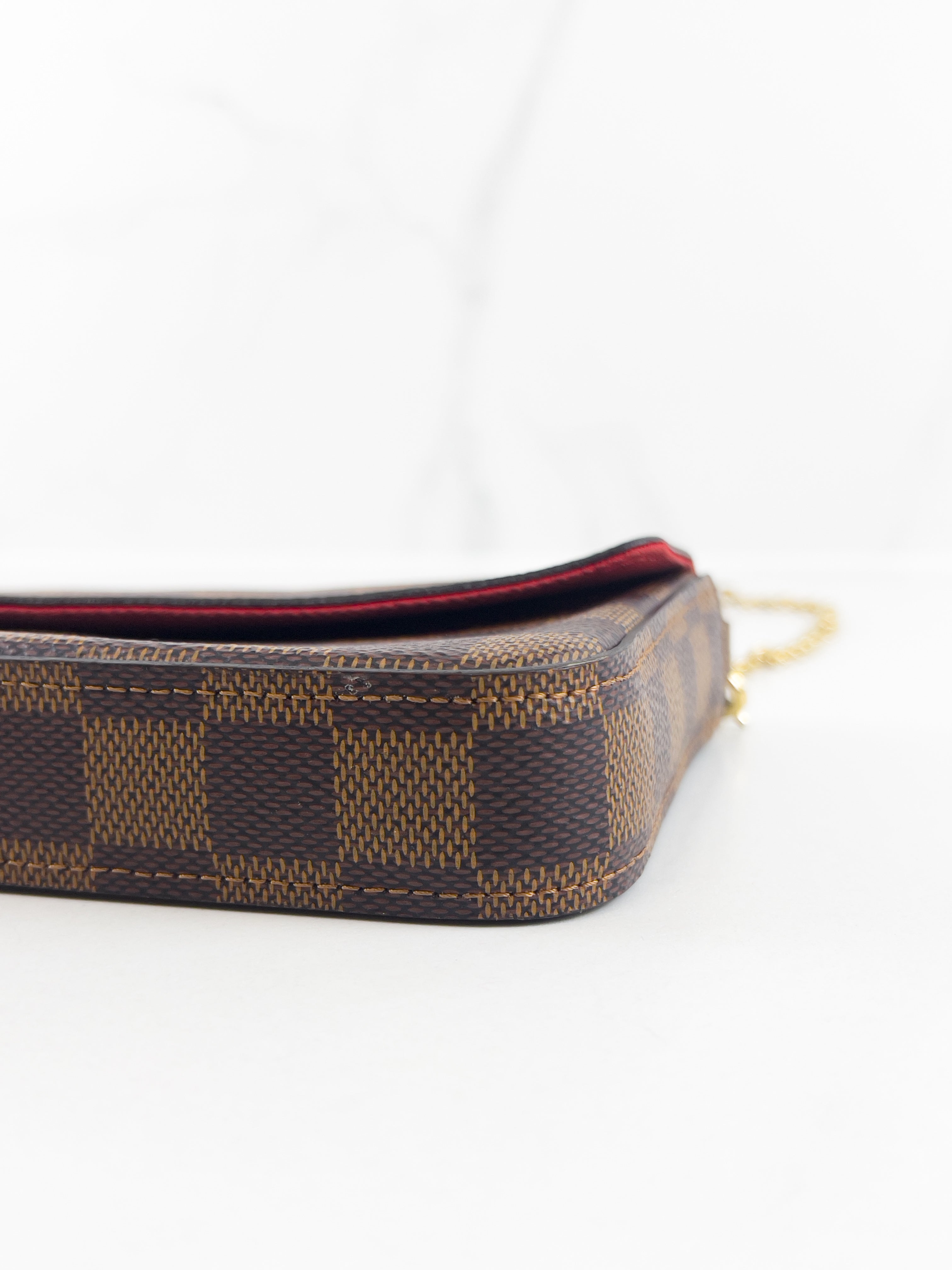 Louis Vuitton Felicie Pochette Damier Ebene