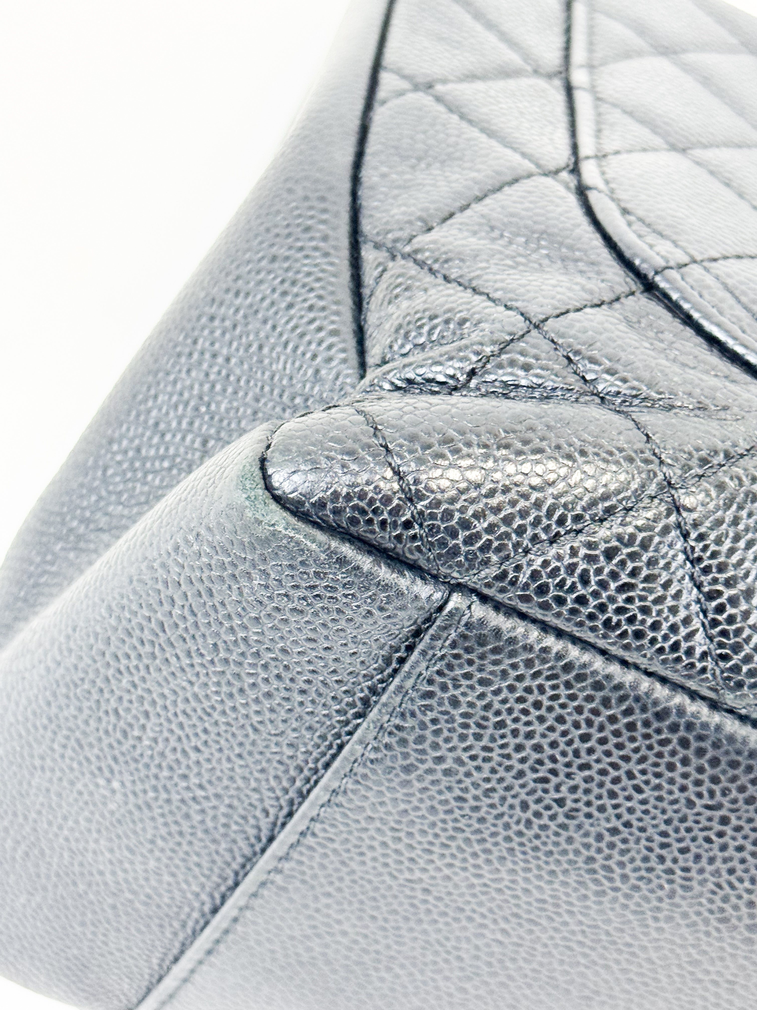 Chanel CC Black Caviar GST Tote