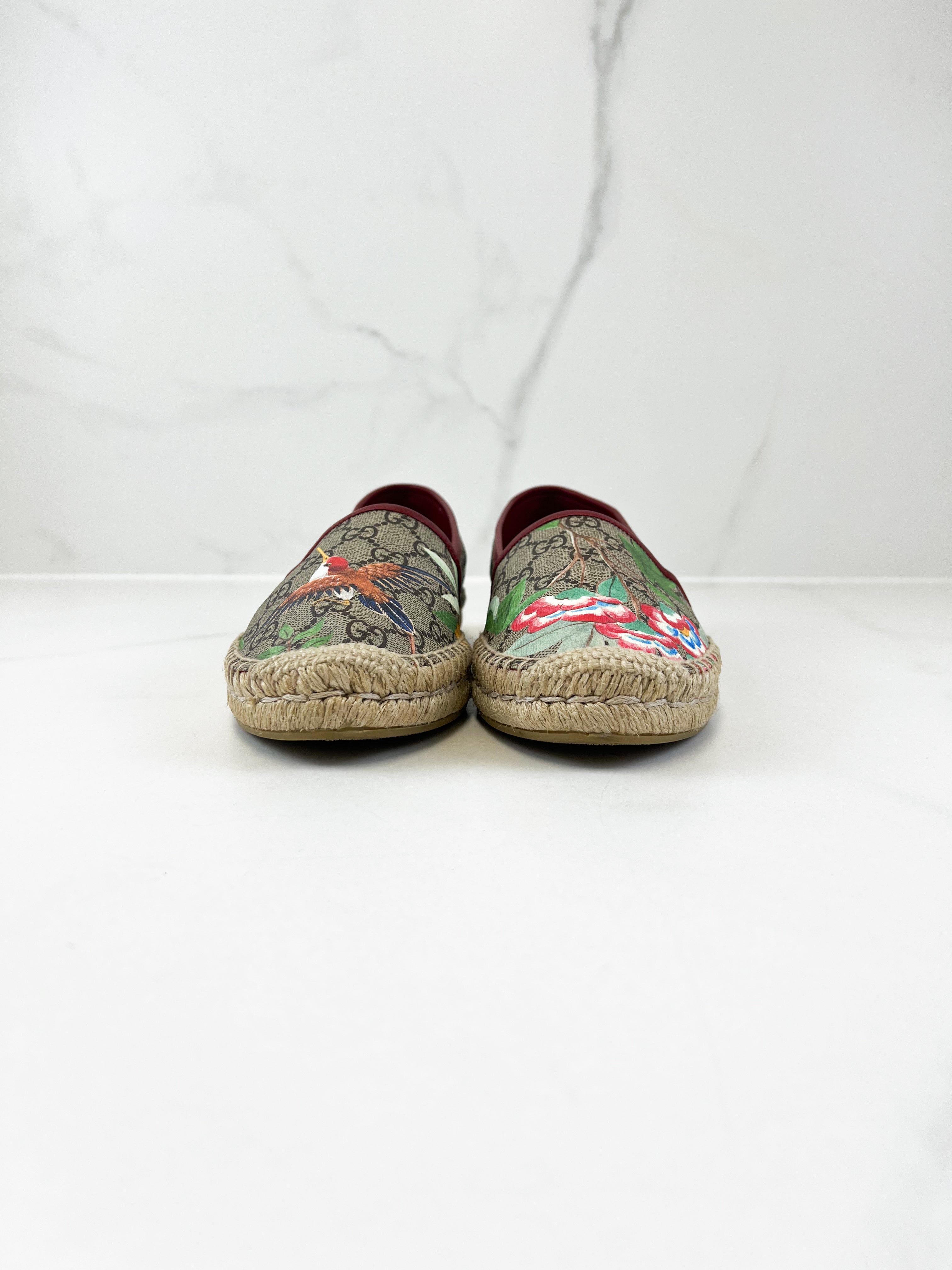 Gucci GG Canvas Espadrilles Size 41