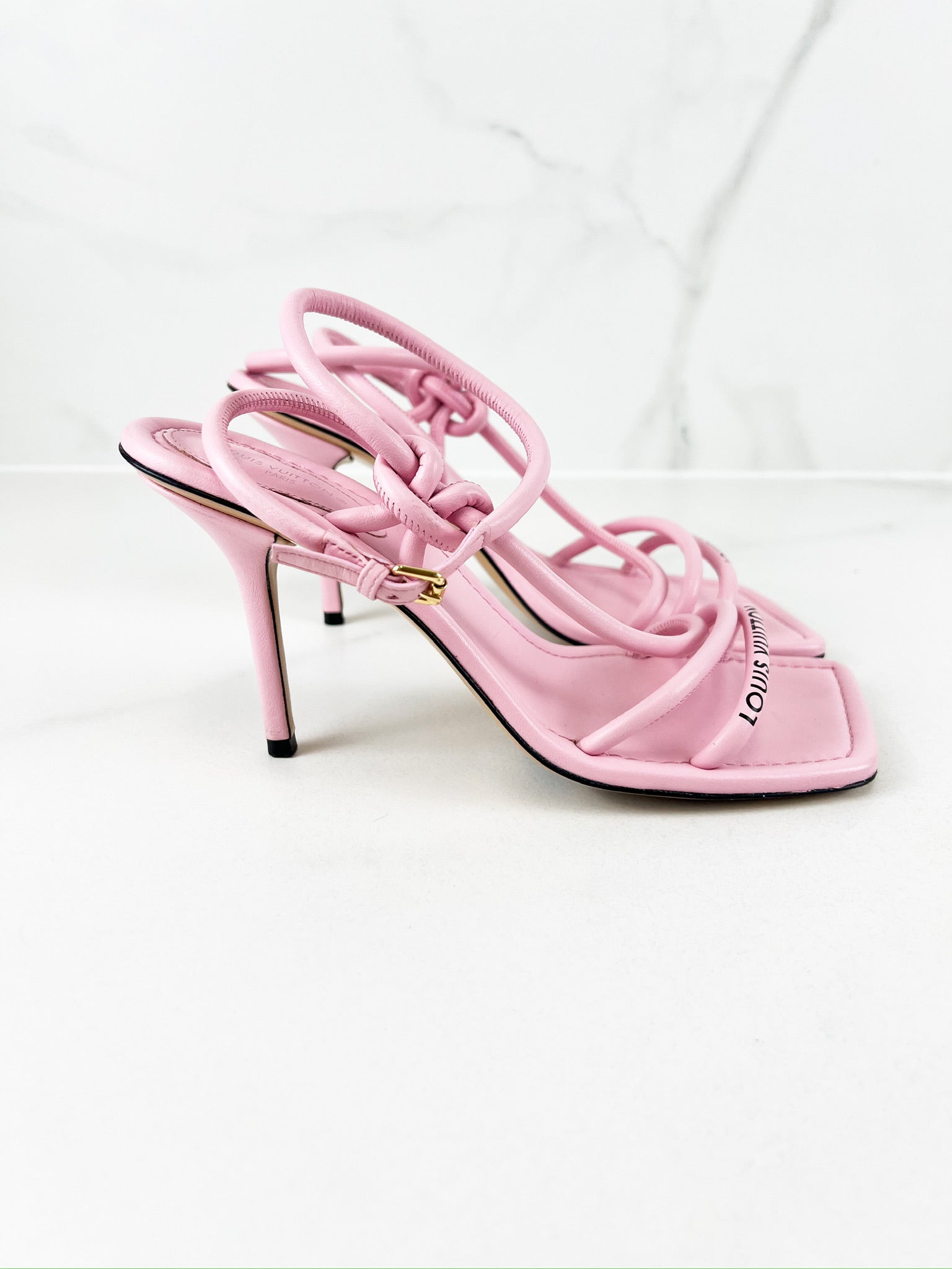Louis Vuitton Noval Sandal Pink 37.5