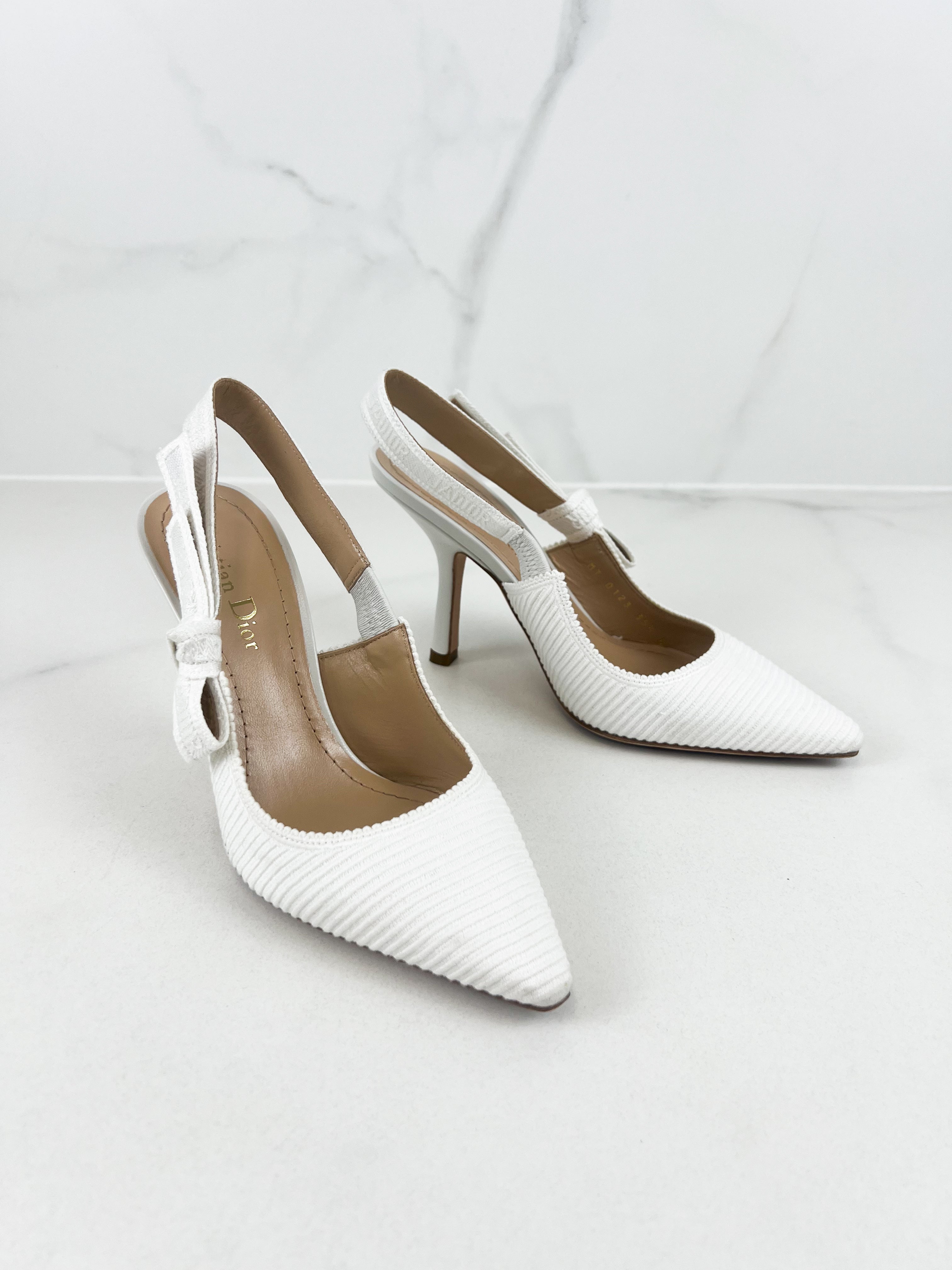 Christian Dior J'adior Slingback Heels Size 35.5