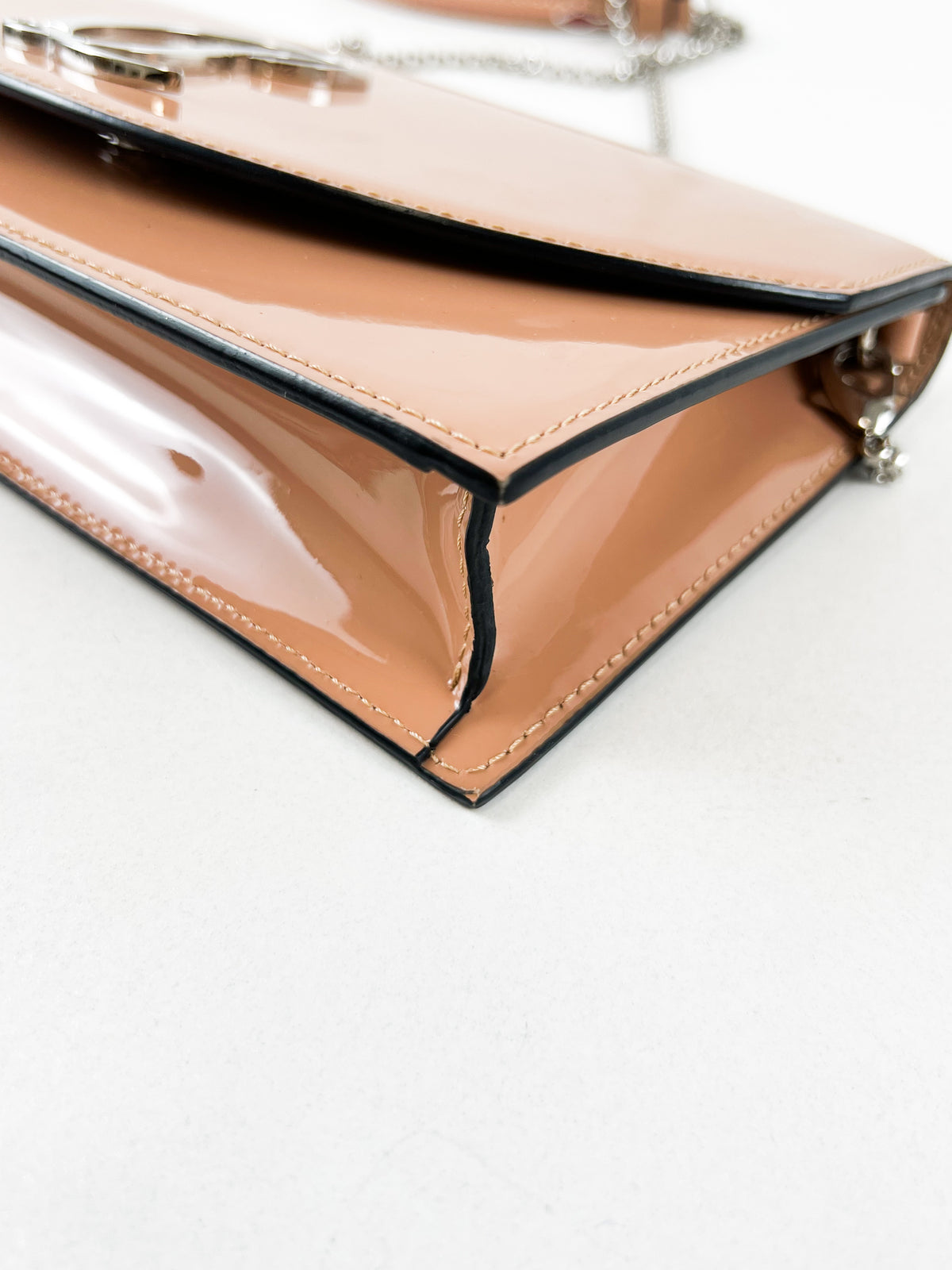 Christian Louboutin Loubi54 Patent Clutch