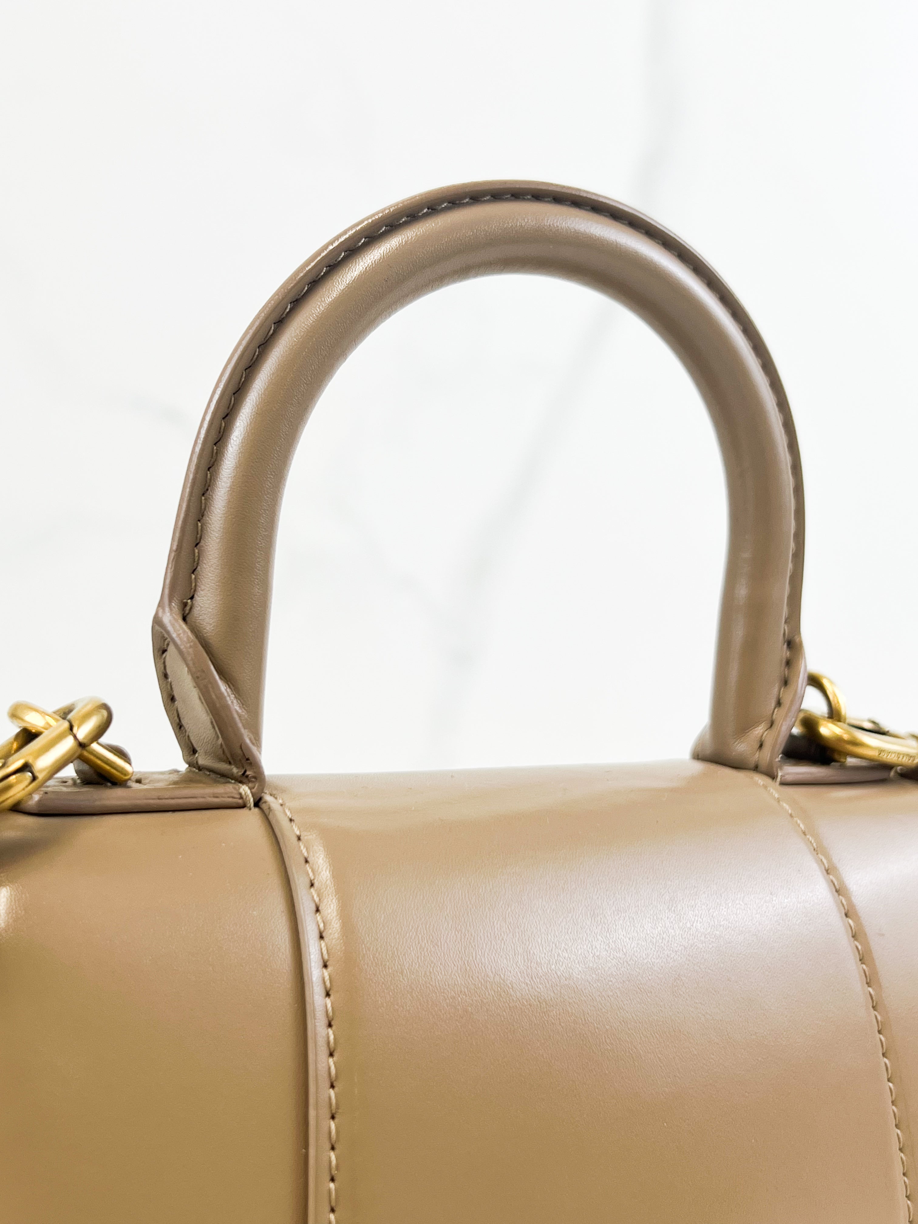 Balenciaga Small Hourglass Beige