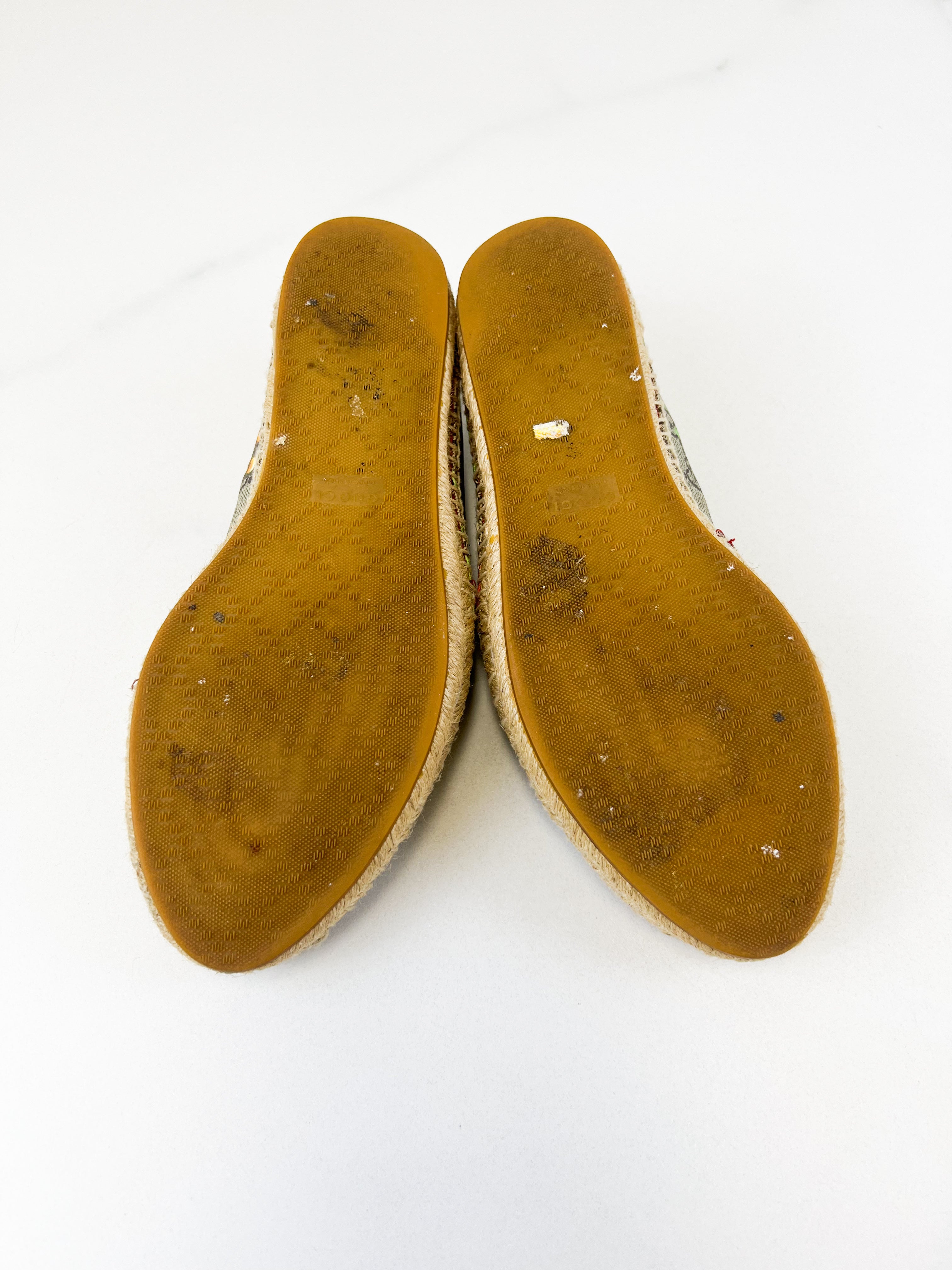 Gucci GG Espadrilles Size 38.5