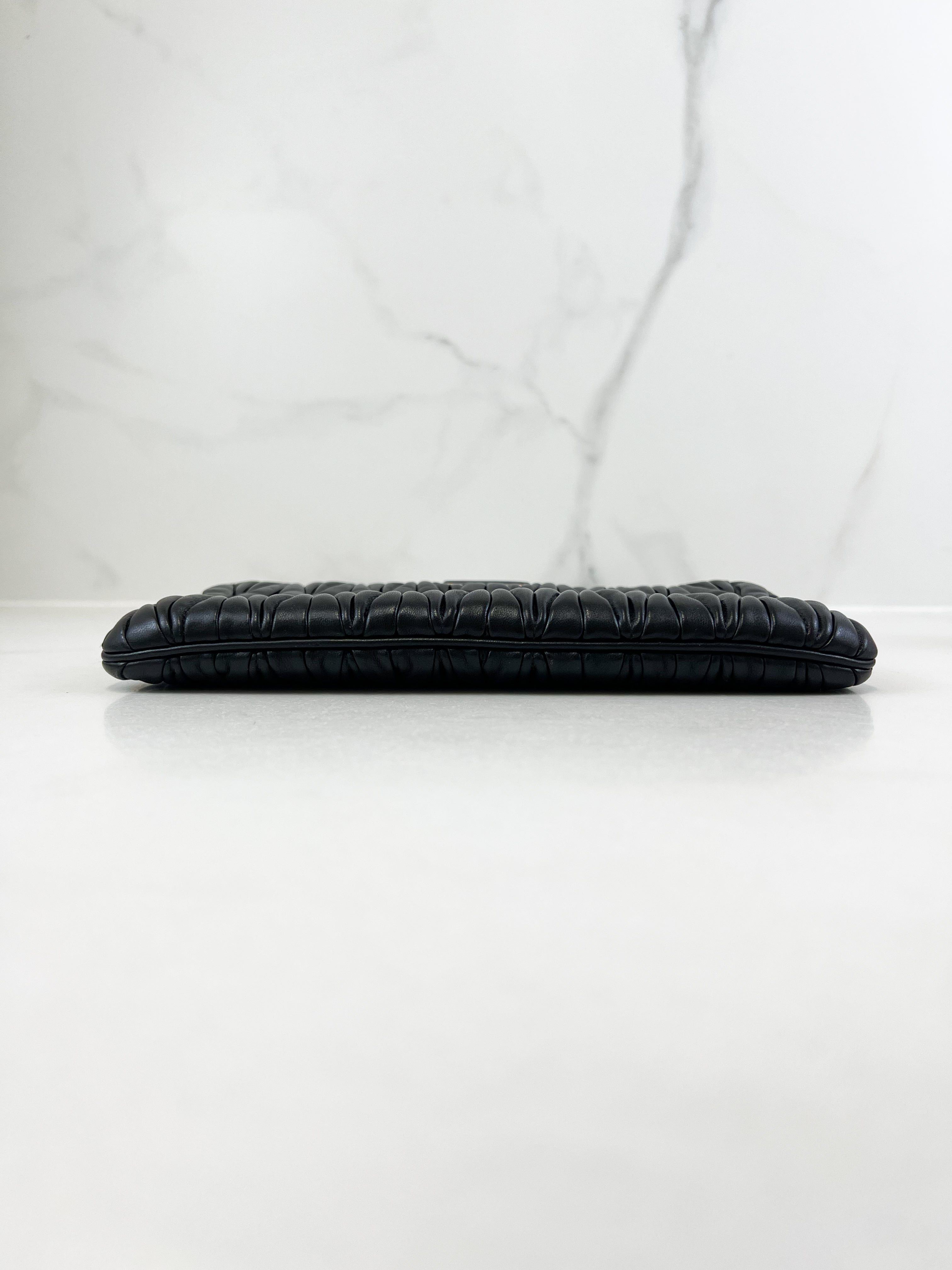 Miu Miu Matelasse Leather Crossbody Bag