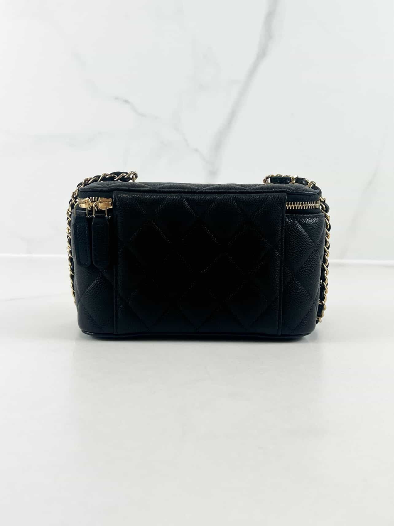 Chanel Vanity Small Caviar GHW