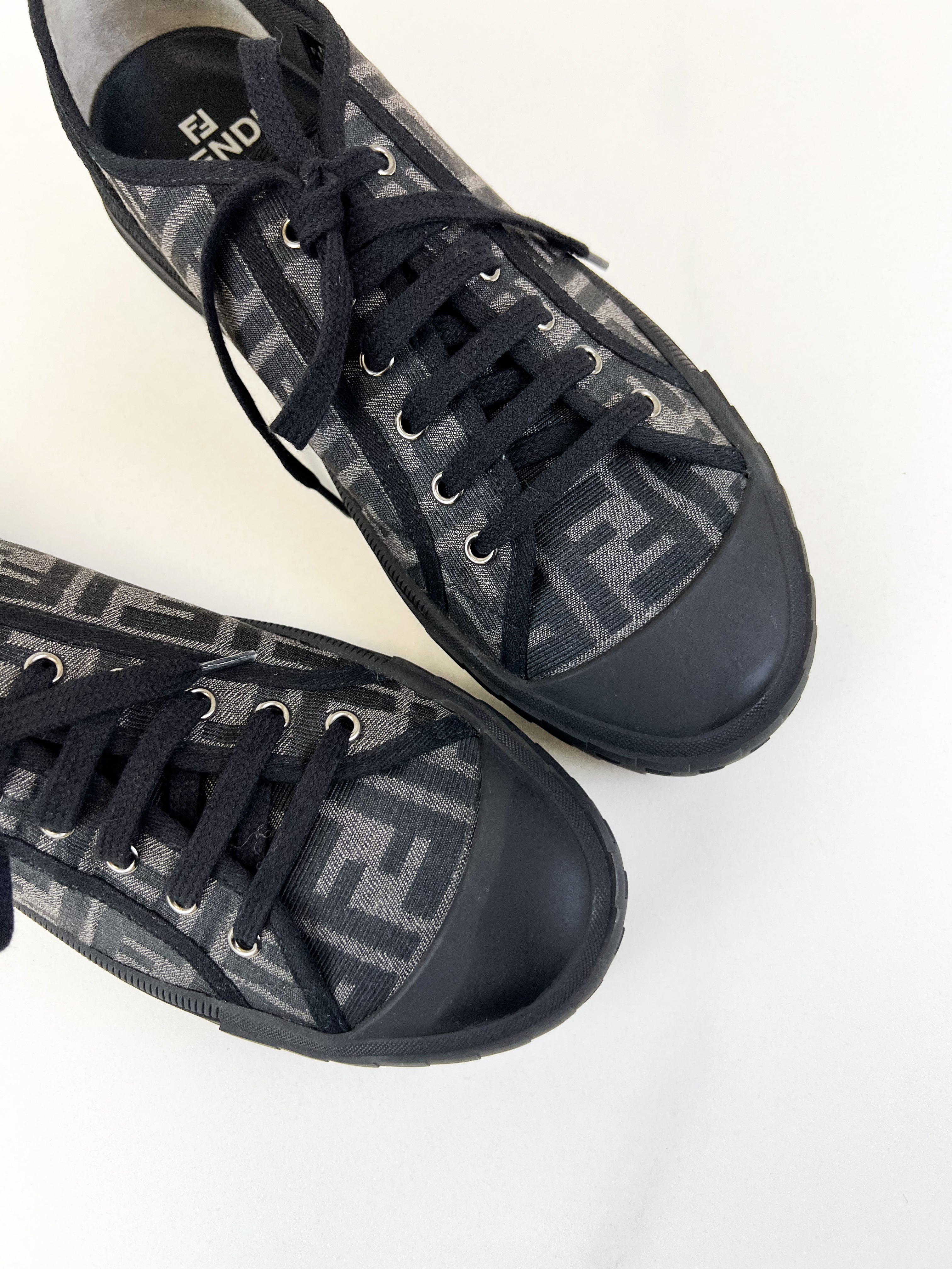 Fendi FF Fabric Low-Top Sneaker UK9 (US10)