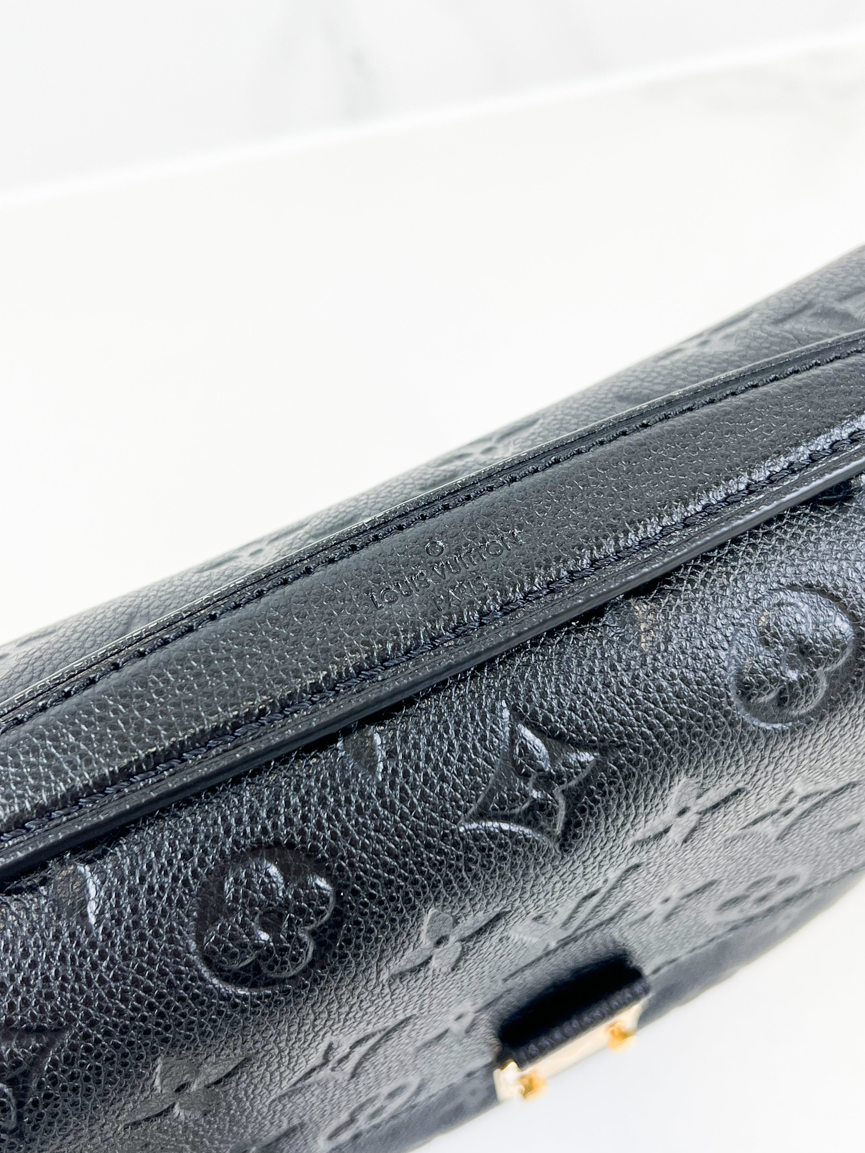 Louis Vuitton Empreinte Black Pochette Metis