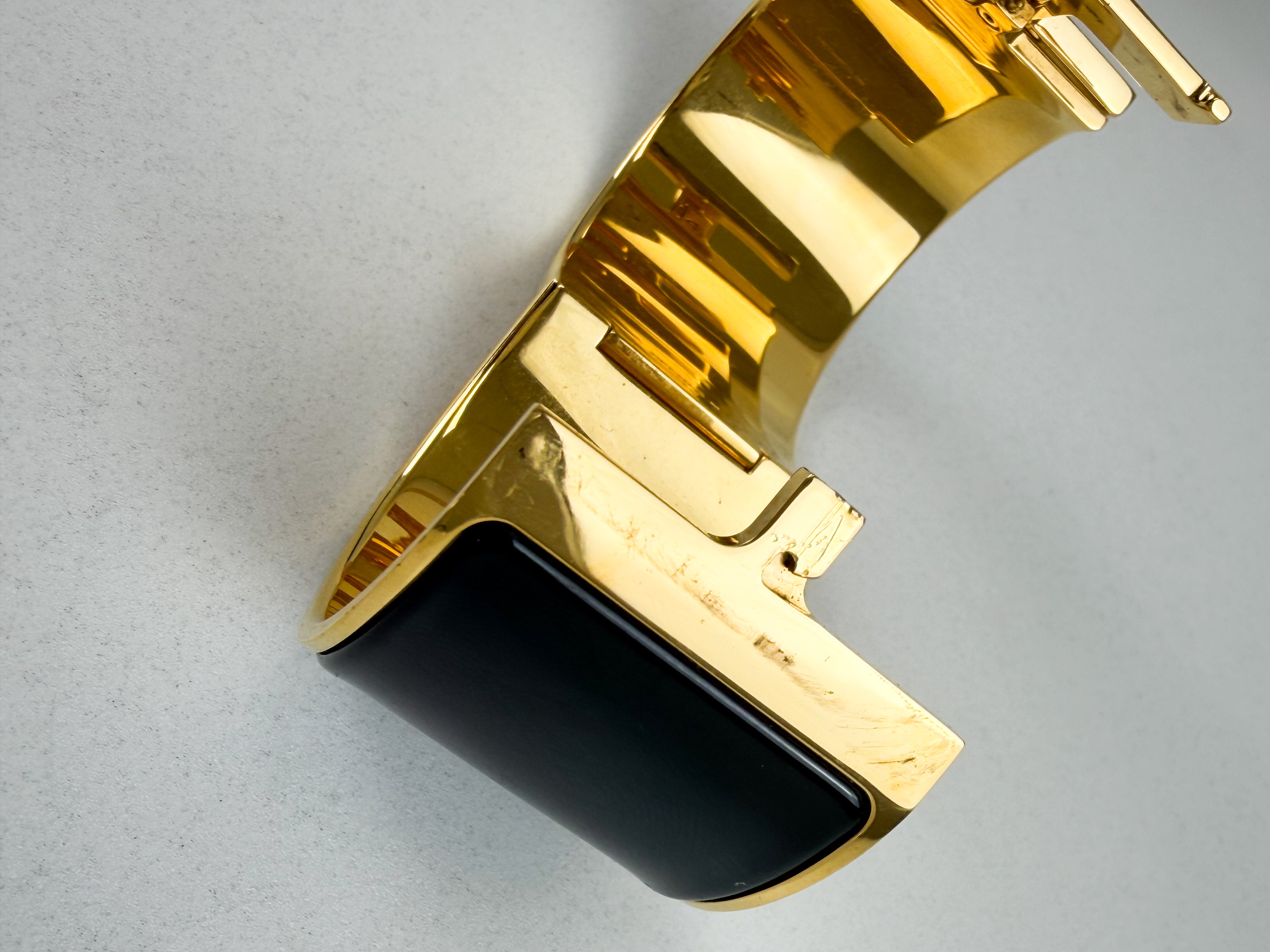 Hermes Extra Wide Clic Clac H Bracelet
