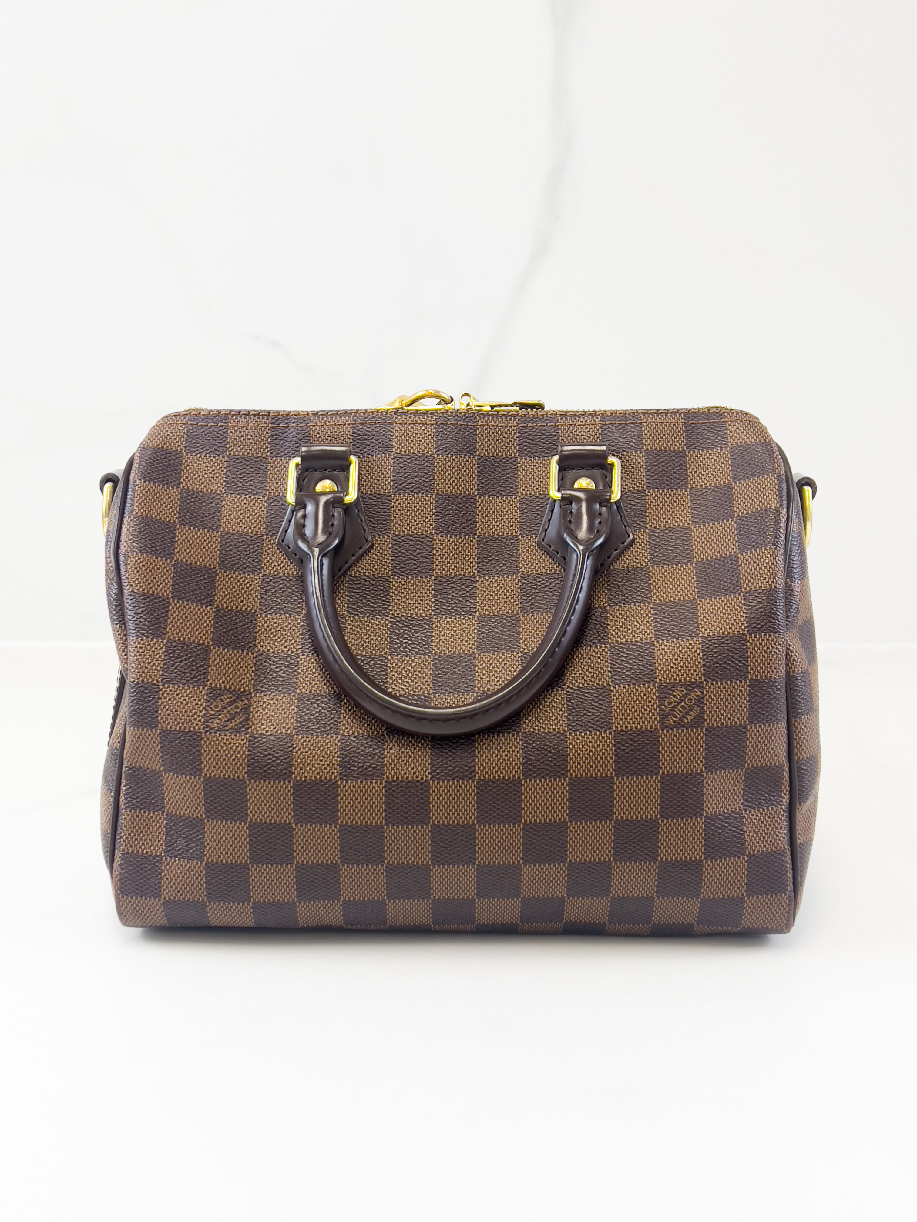 Louis Vuitton Speedy 25 Bandoulière Damier Ebene Canvas