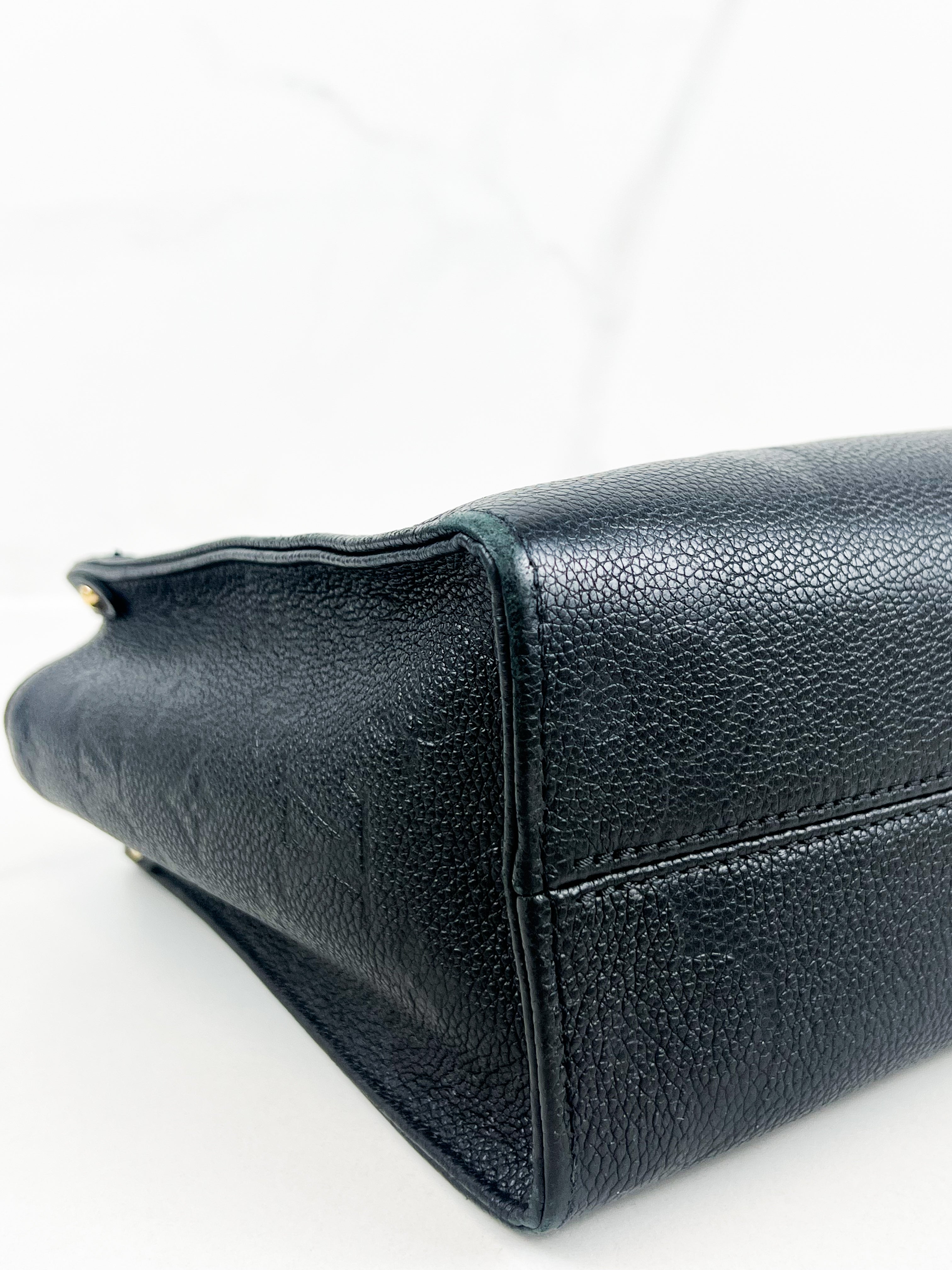 Louis Vuitton On The Go PM in Black Empreinte Leather